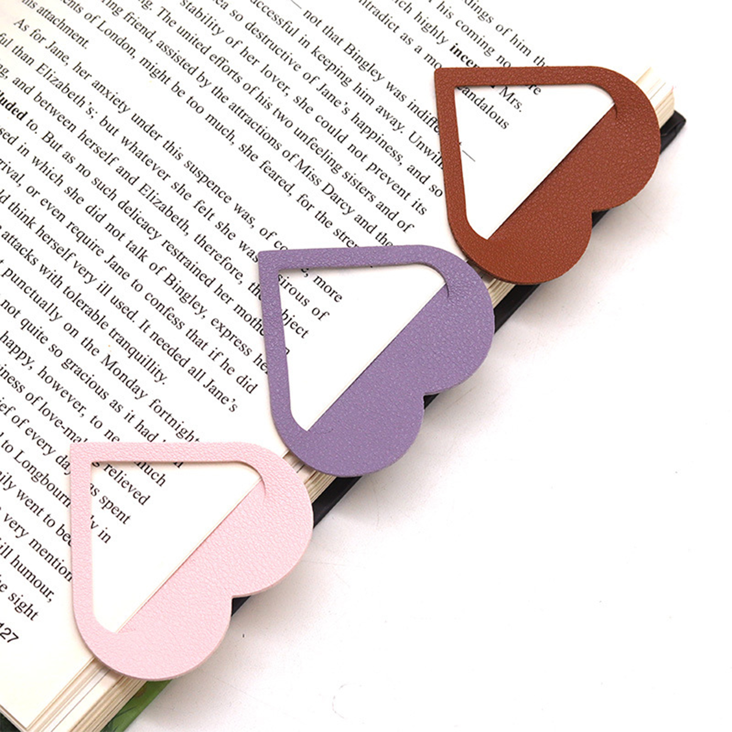 Heart Shaped Corner Page Marker 17