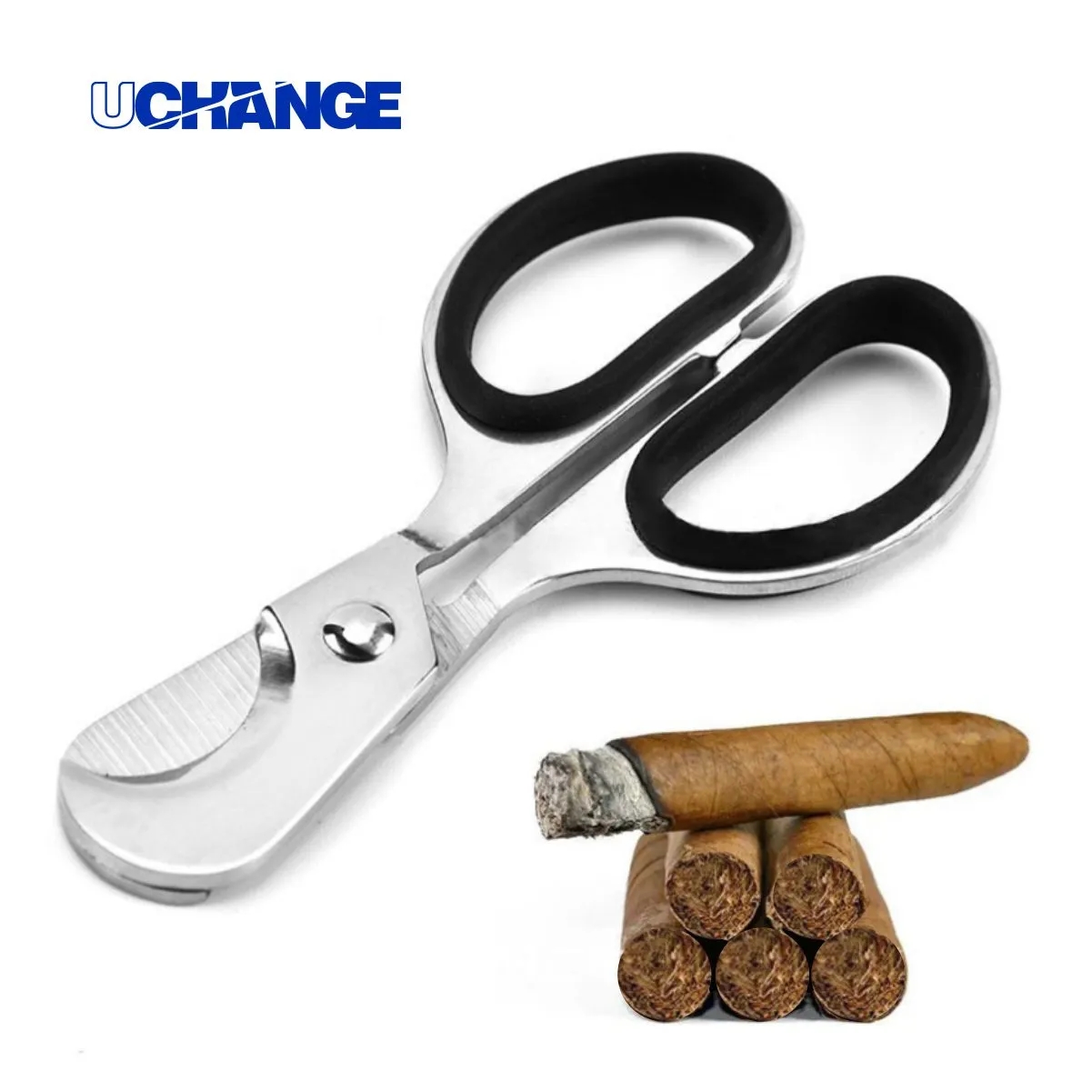 Stainless Steel Tobacco Cigar Scissors Cutter 13