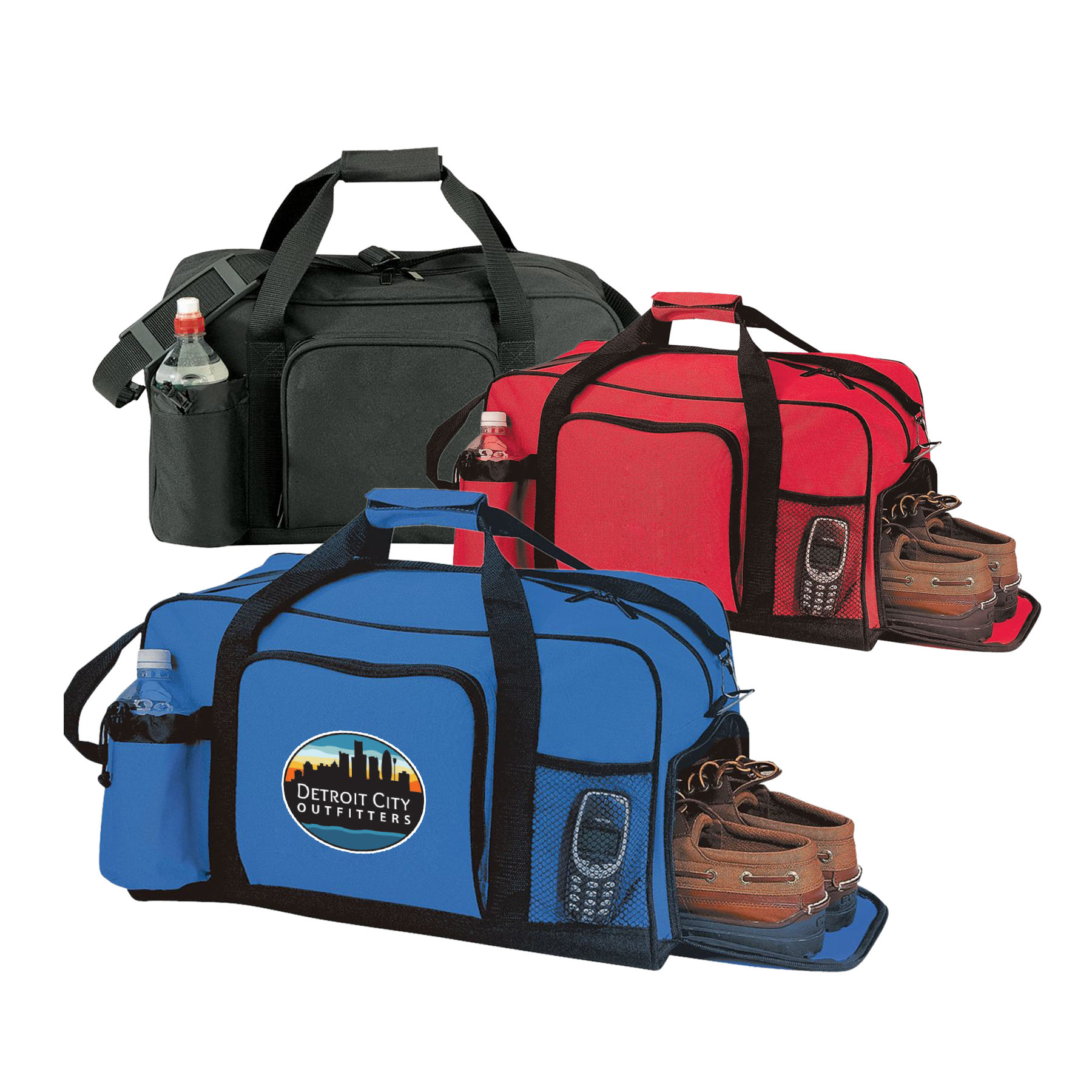 Duffel Bag with Shoe Storage 9