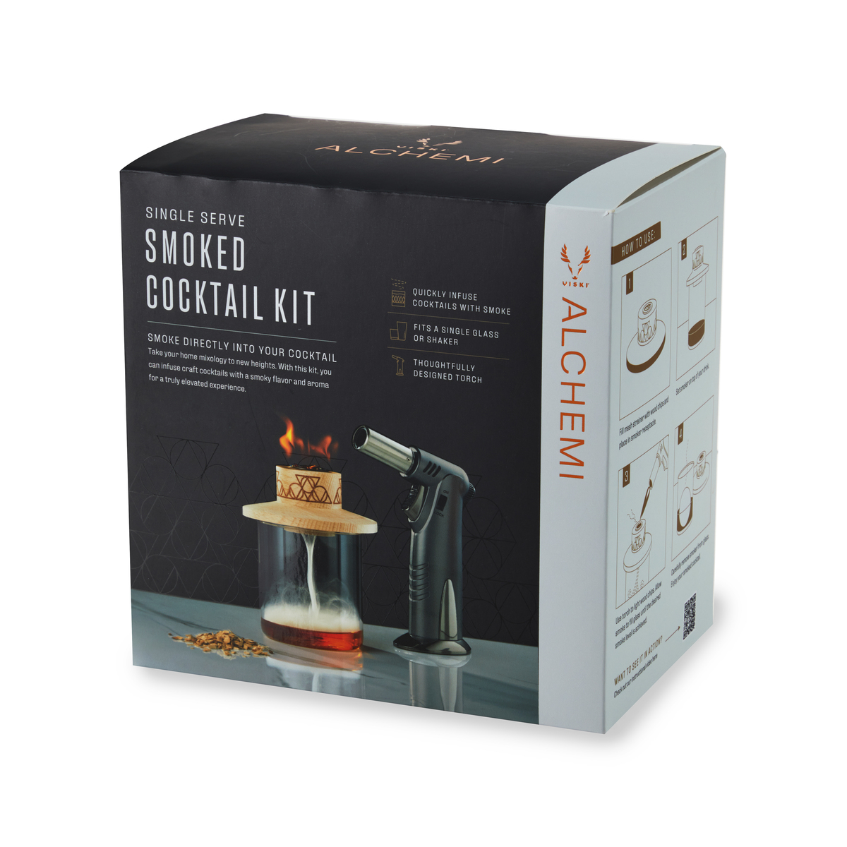 Viski Alchemi Cocktail Smoker Kit - Thumbnail 3