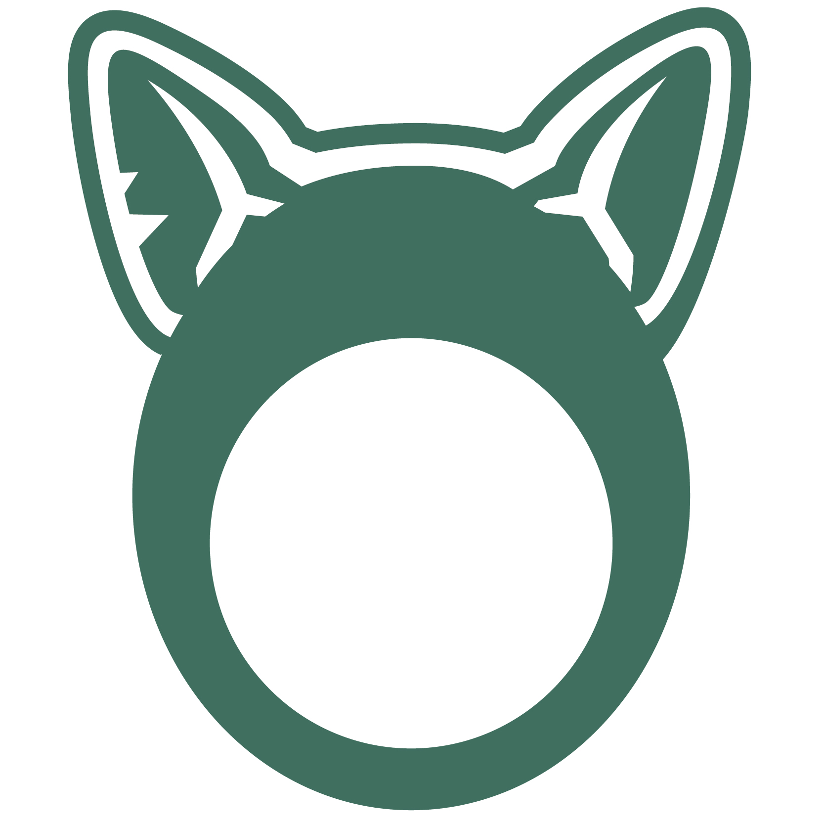 Animal Ears Pullover Visor 65