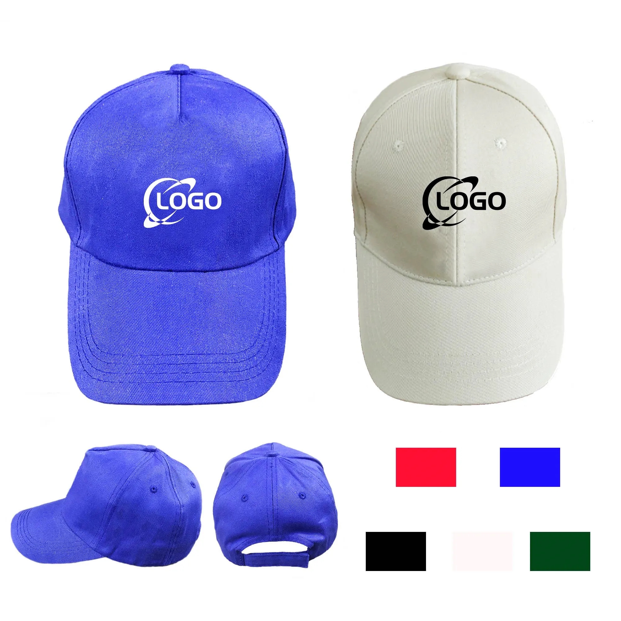 MOQ20 5Panel Custom Sports Baseball Cap 4