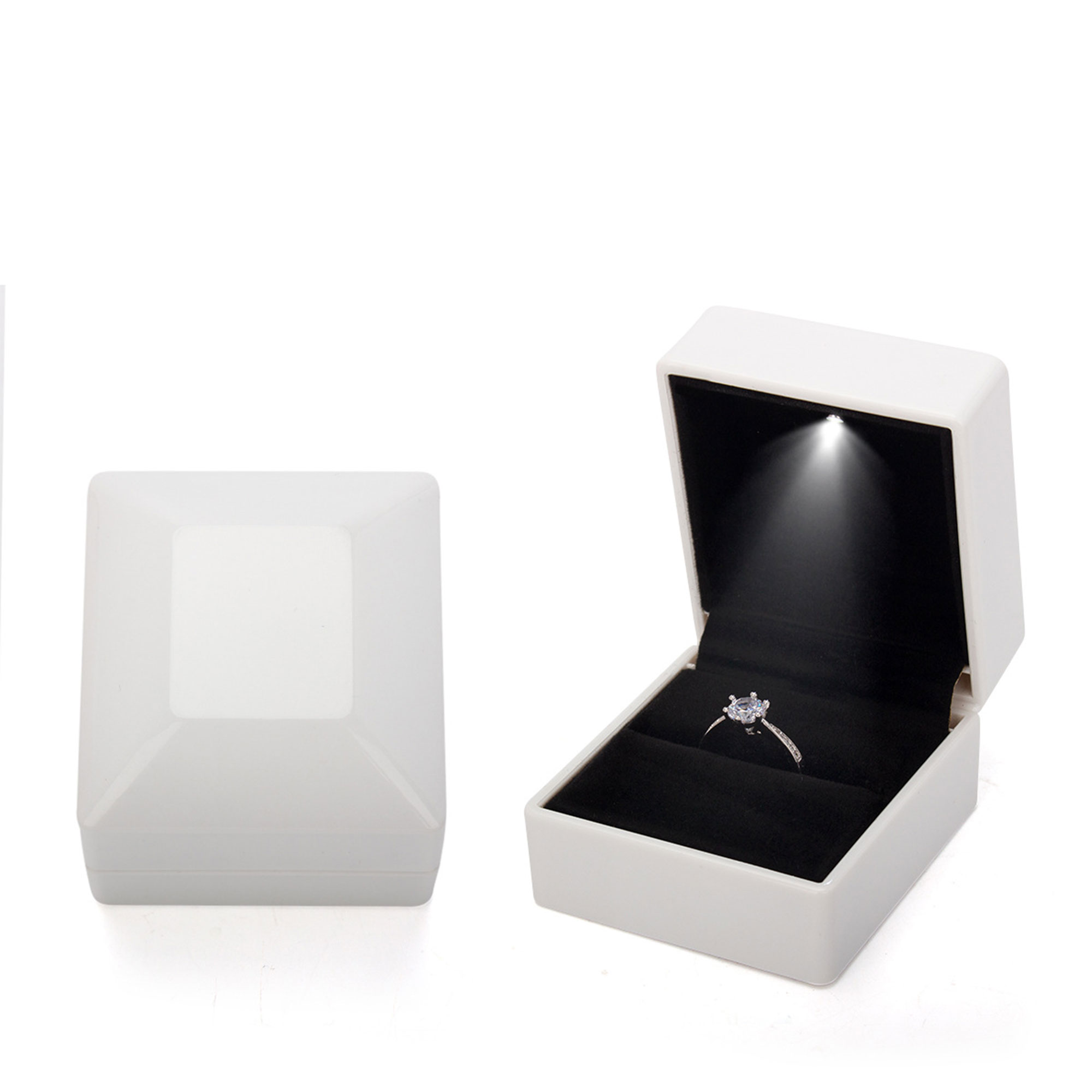 LED Light High-end Jewelry Ring Box 15