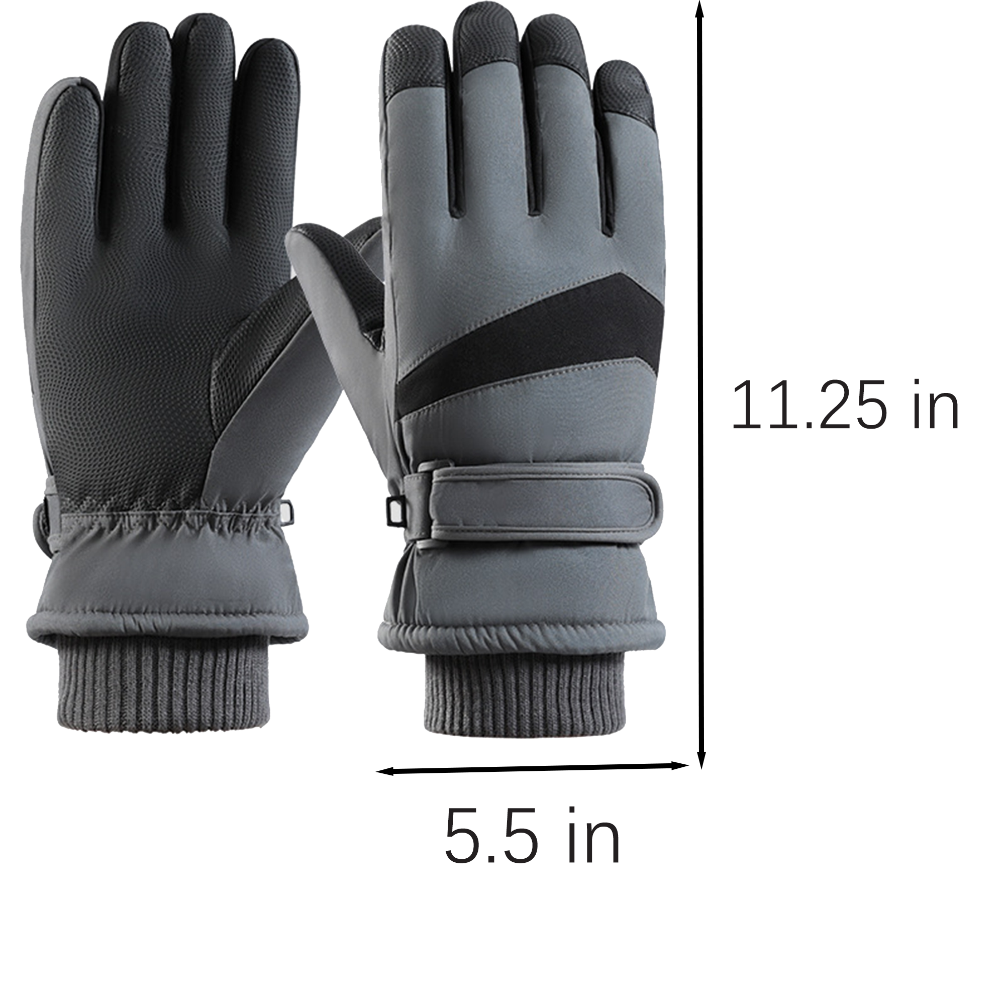 Winter Waterproof Ski Gloves 6