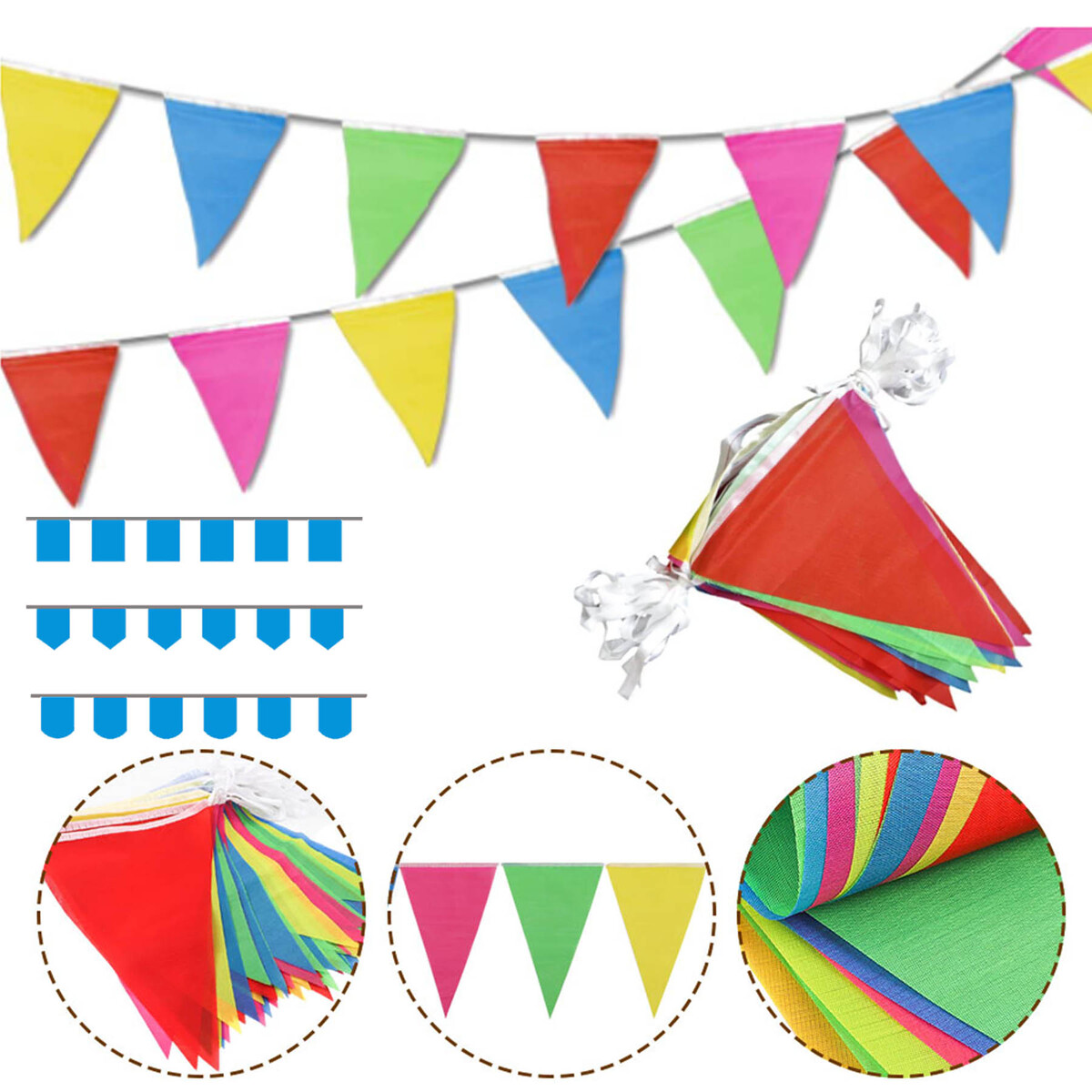 Custom Pennant String Flag Banner