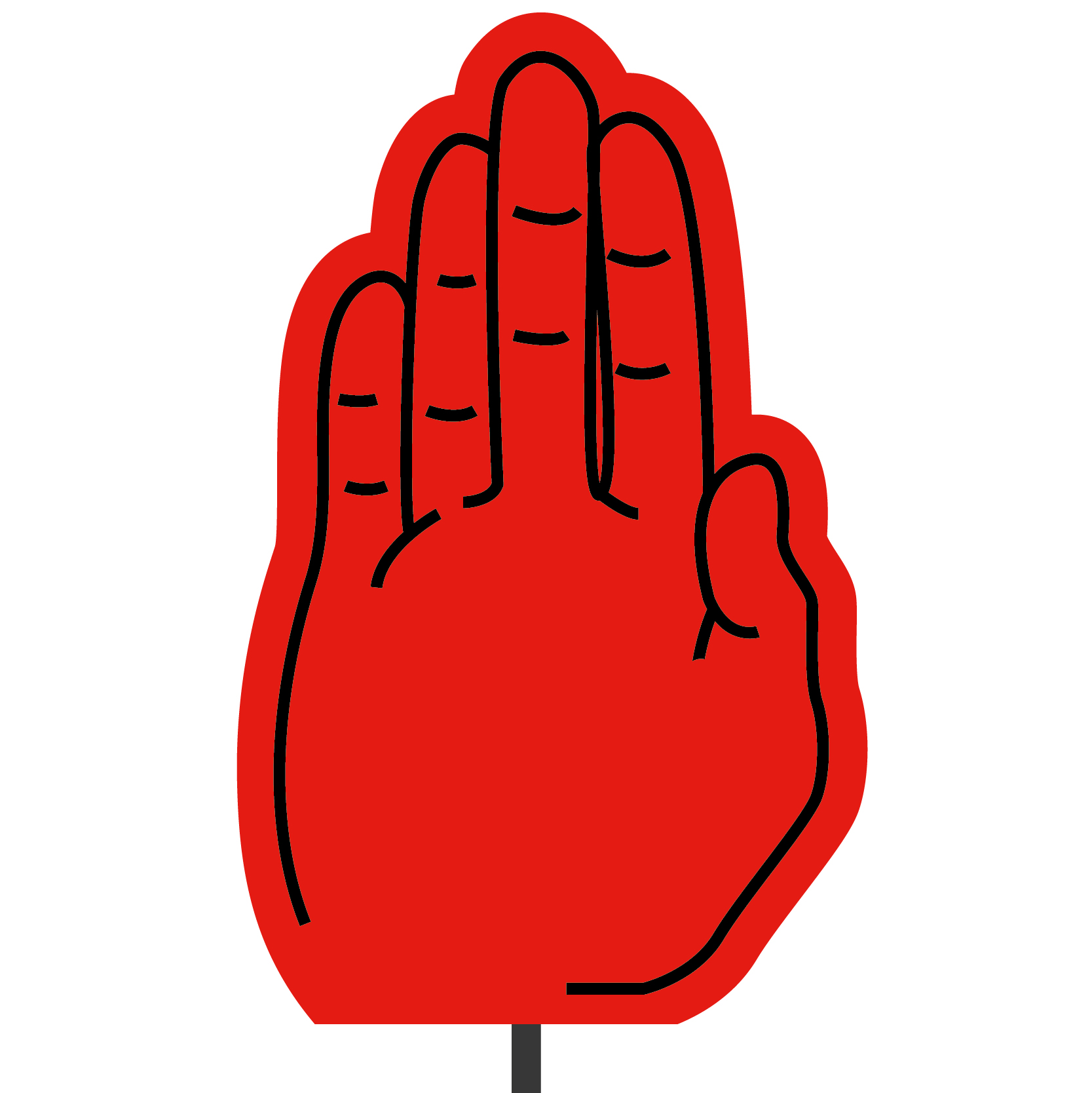 Foam Hand Topper 29