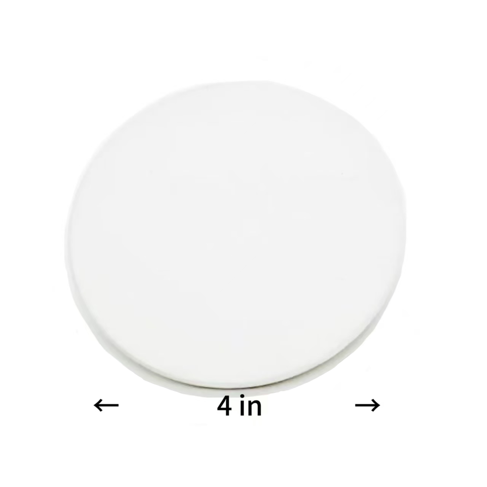 Round Ceramic Coaster with Cork Base 7
