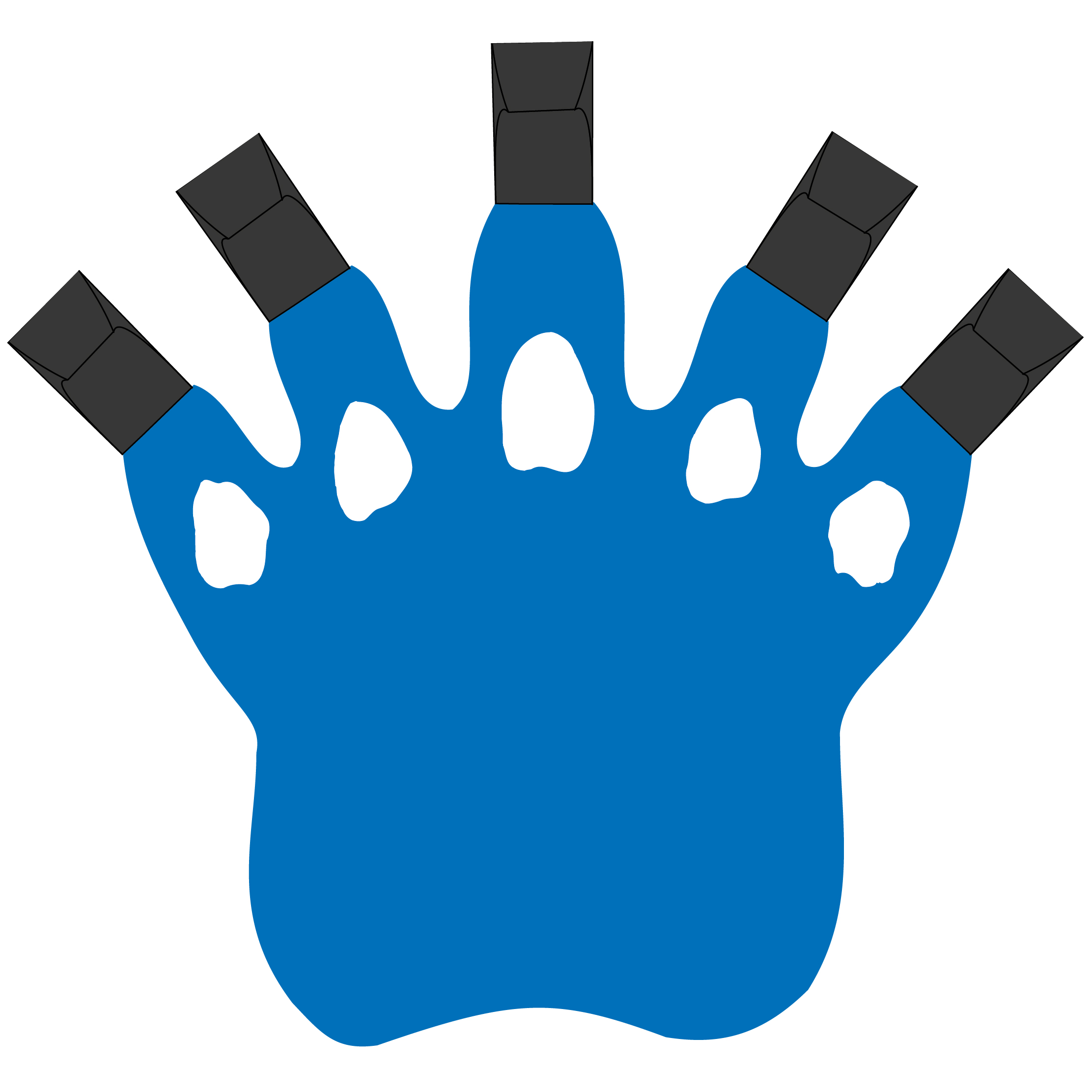 5 Claw Paw Mitt 52