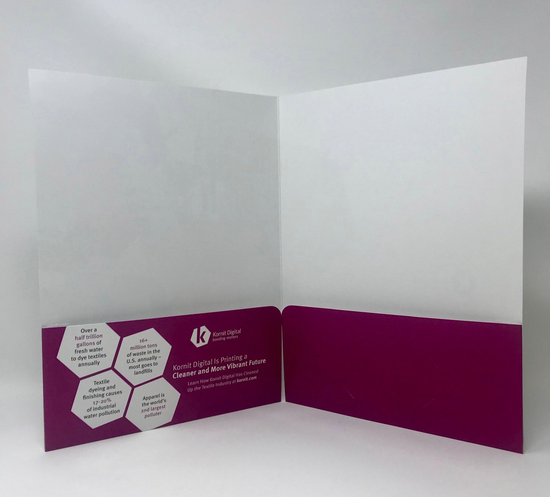 Pocket Folder **Price Includes Full Color Print, High Gloss Laminate Finish & Business Card Slots 8