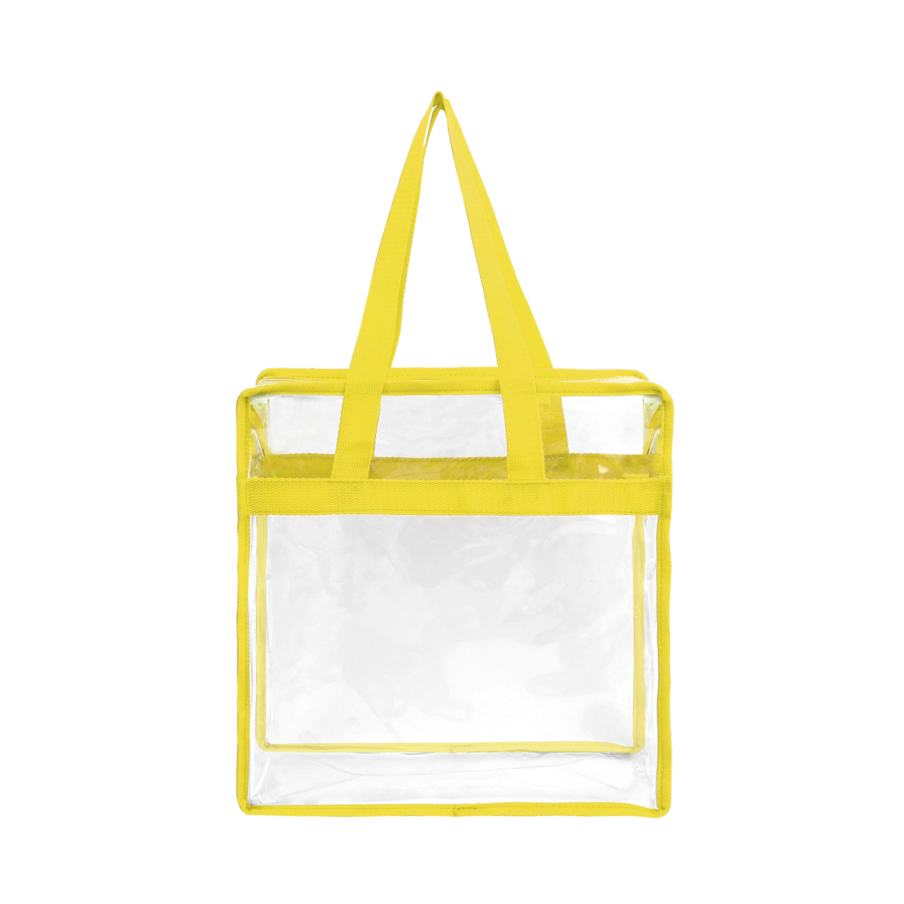 Stadium Approved Clear Zipper Tote Bag 44