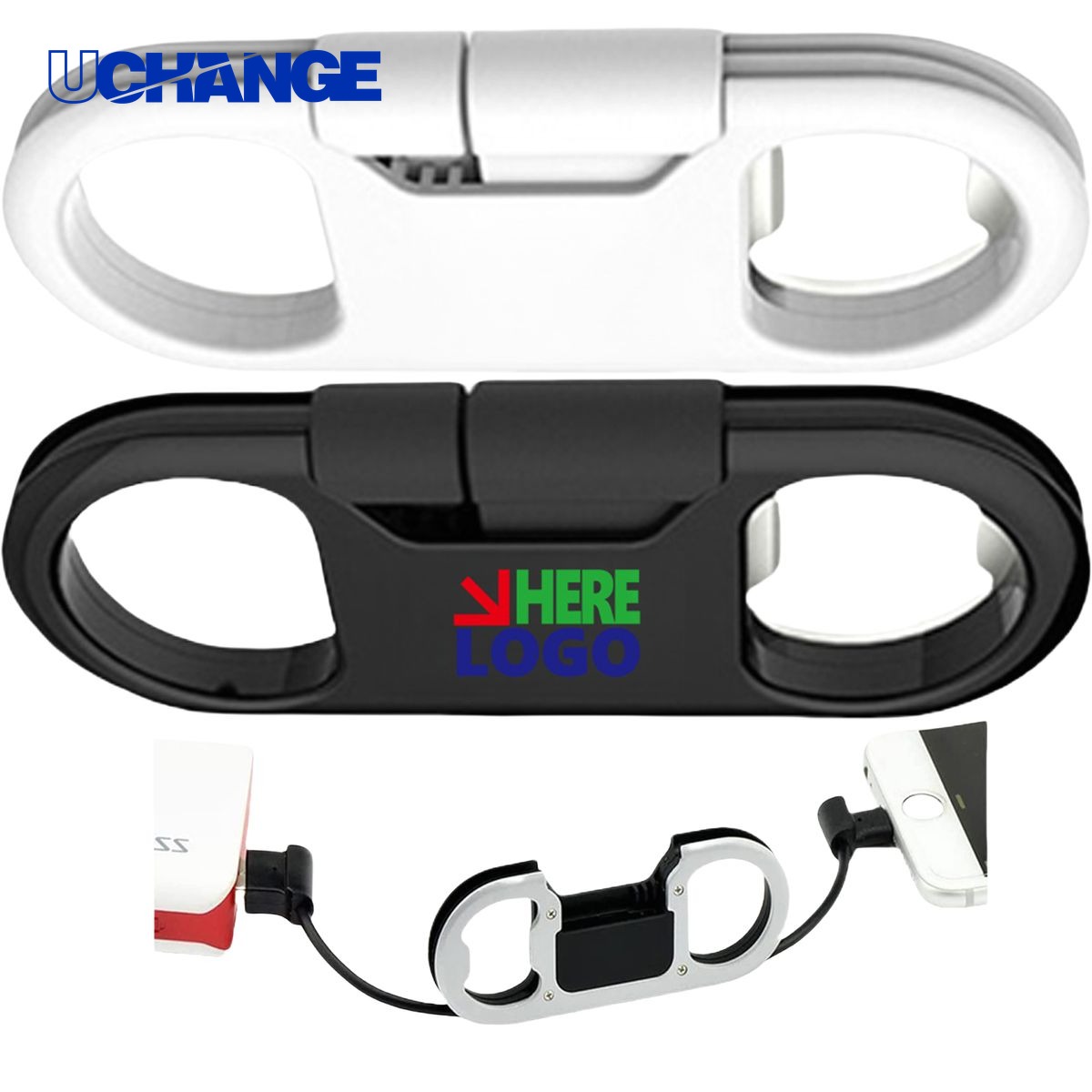 Mini USB Fast Charging Keychain Cable