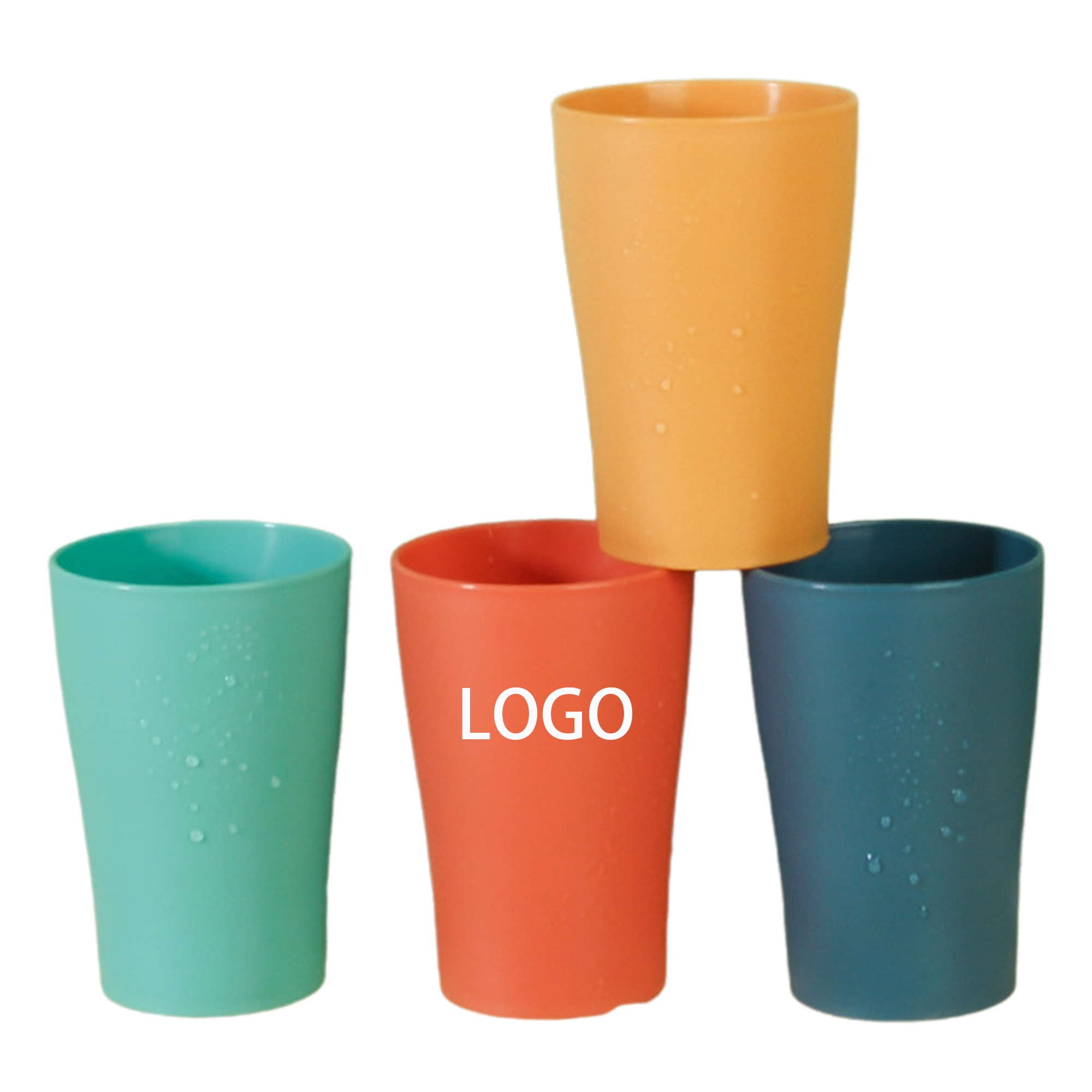 12oz Simple Wheat Straw Gargle Cup 5
