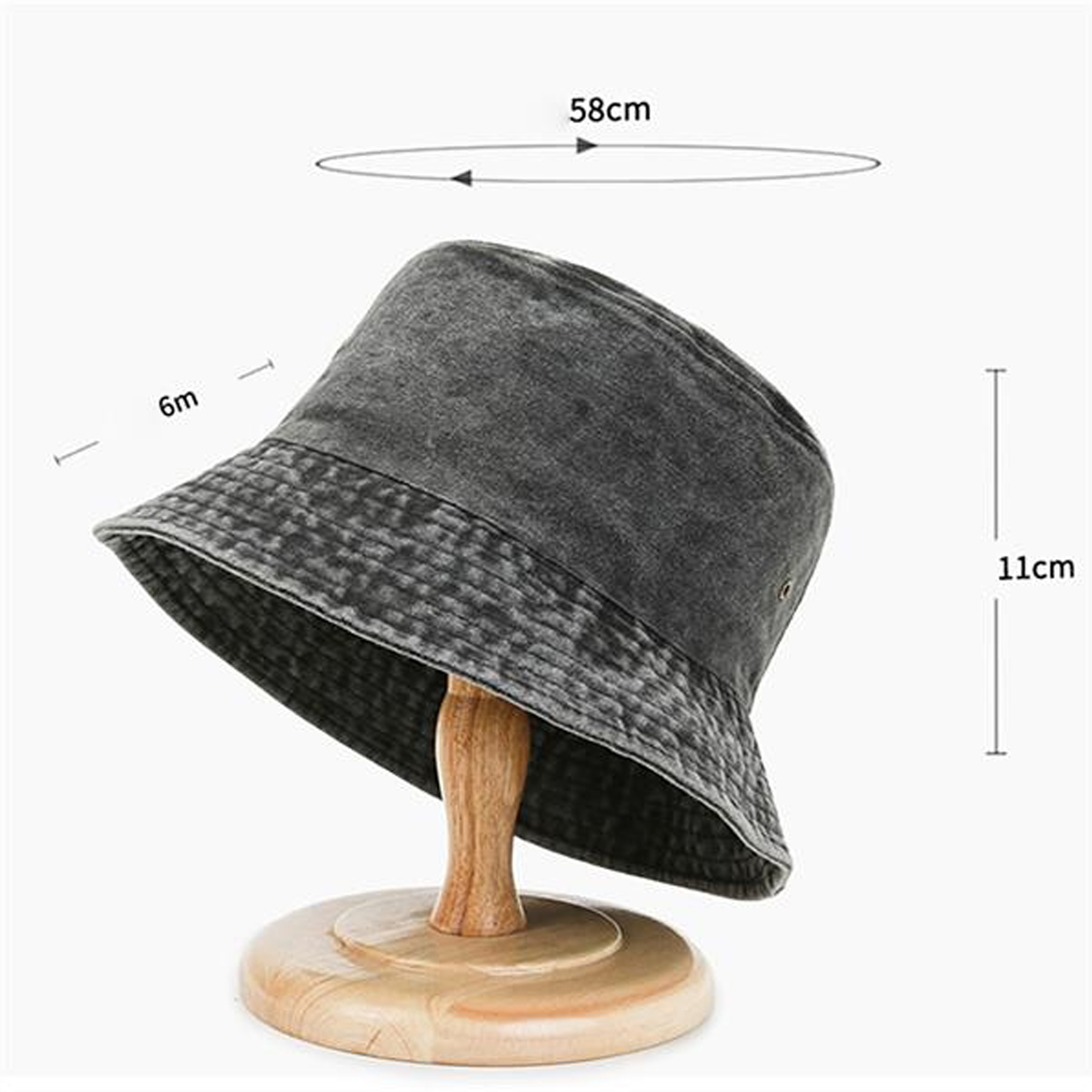 Denim Bucket Hat