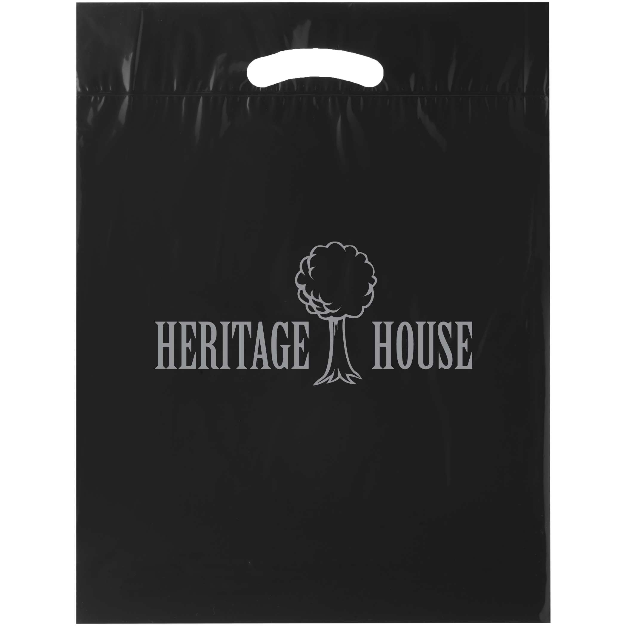 Fold Over Reinforced Die Cut Bag 17