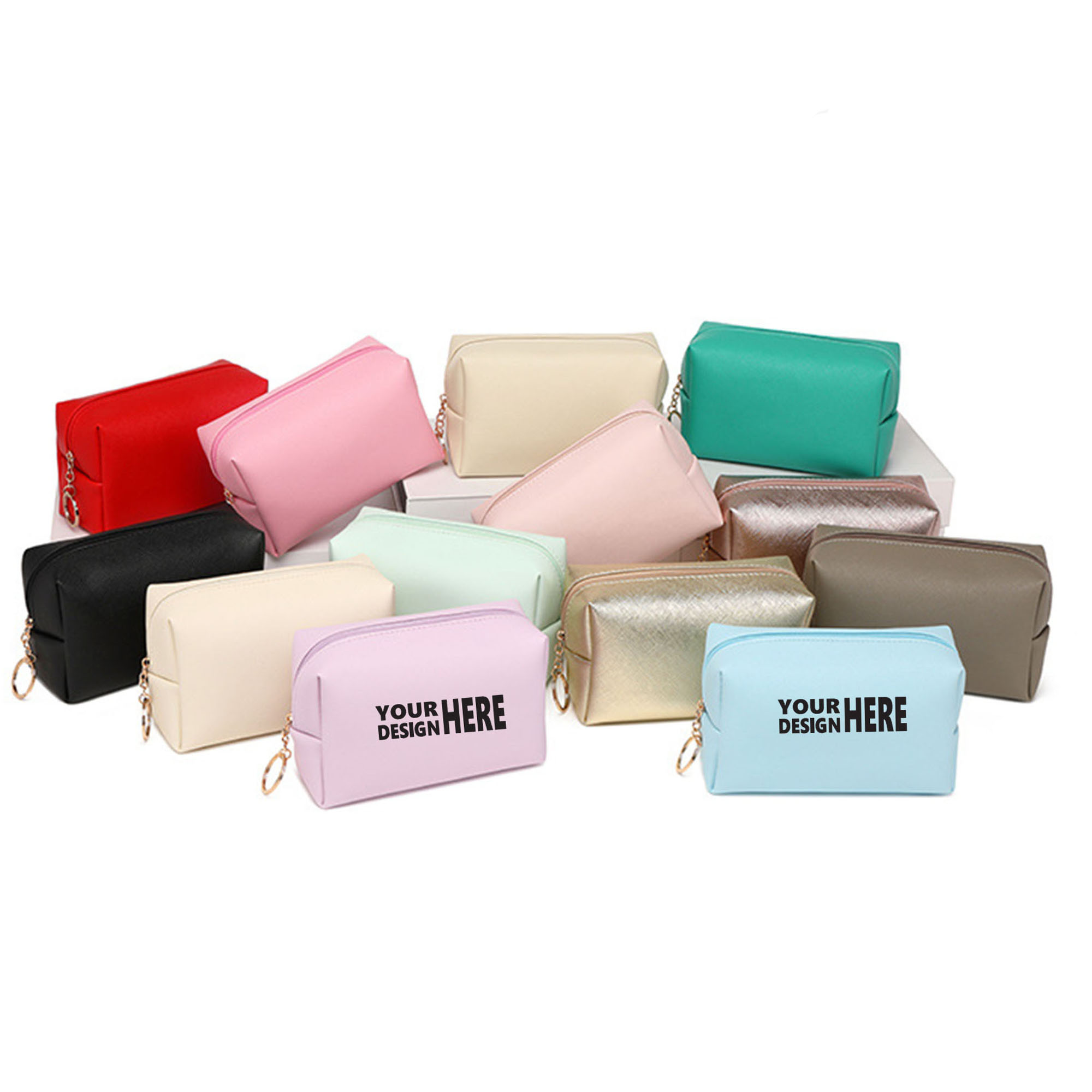 Durable Portable PU Makeup Bag 3