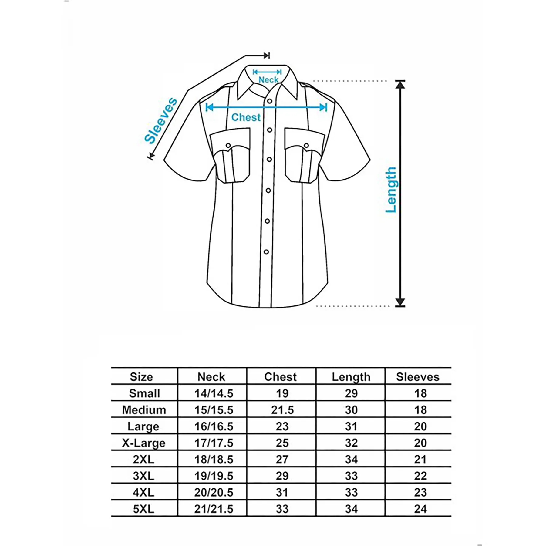 Short-sleeved Uniform Shirt 19
