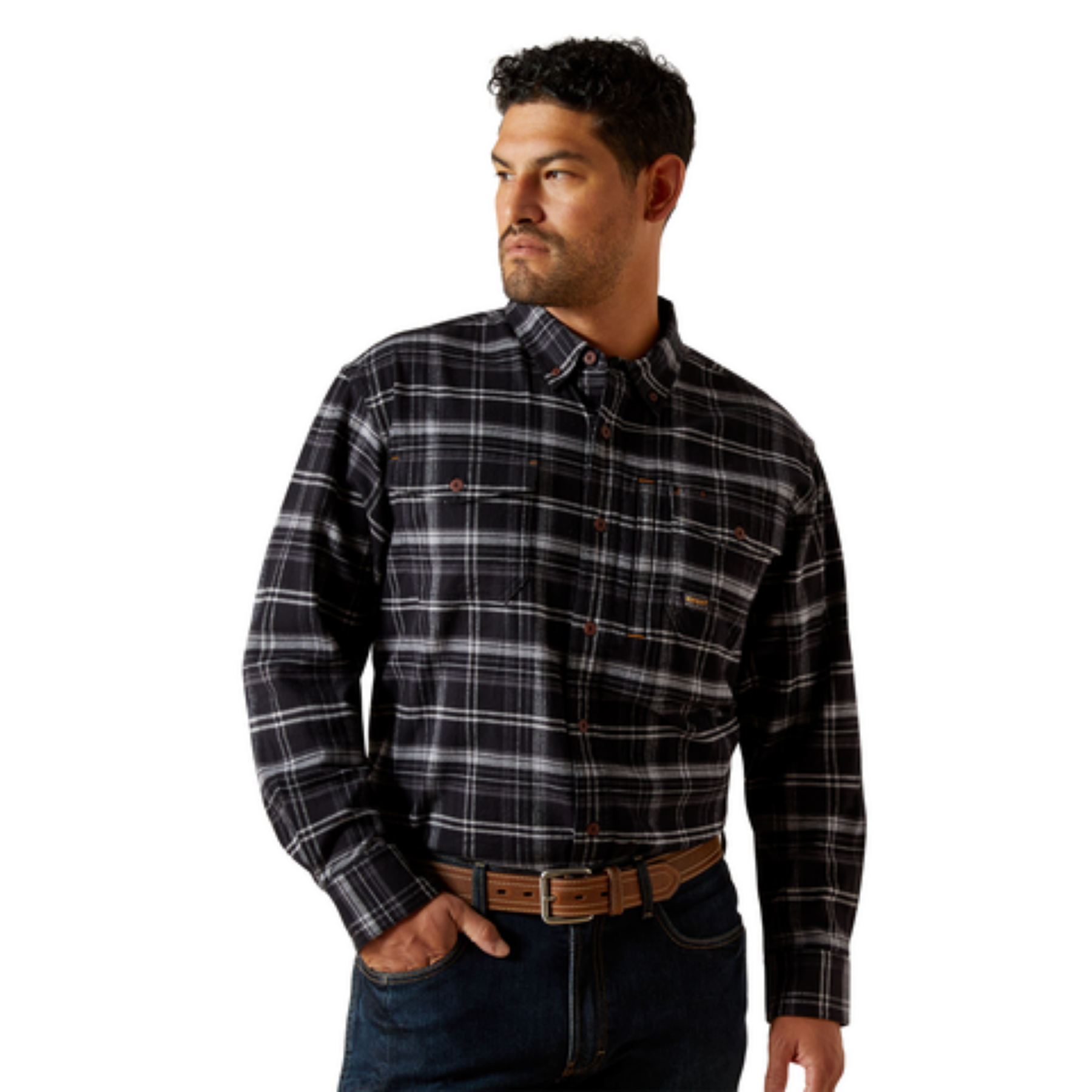 Ariat Rebar Flannel DuraStretch Work Shirt