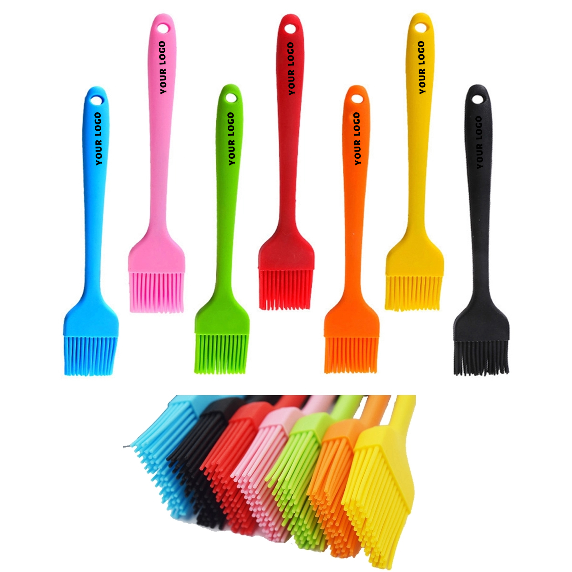 Heatproof Silicone BBQ Brush Non Stick Easy Clean 5