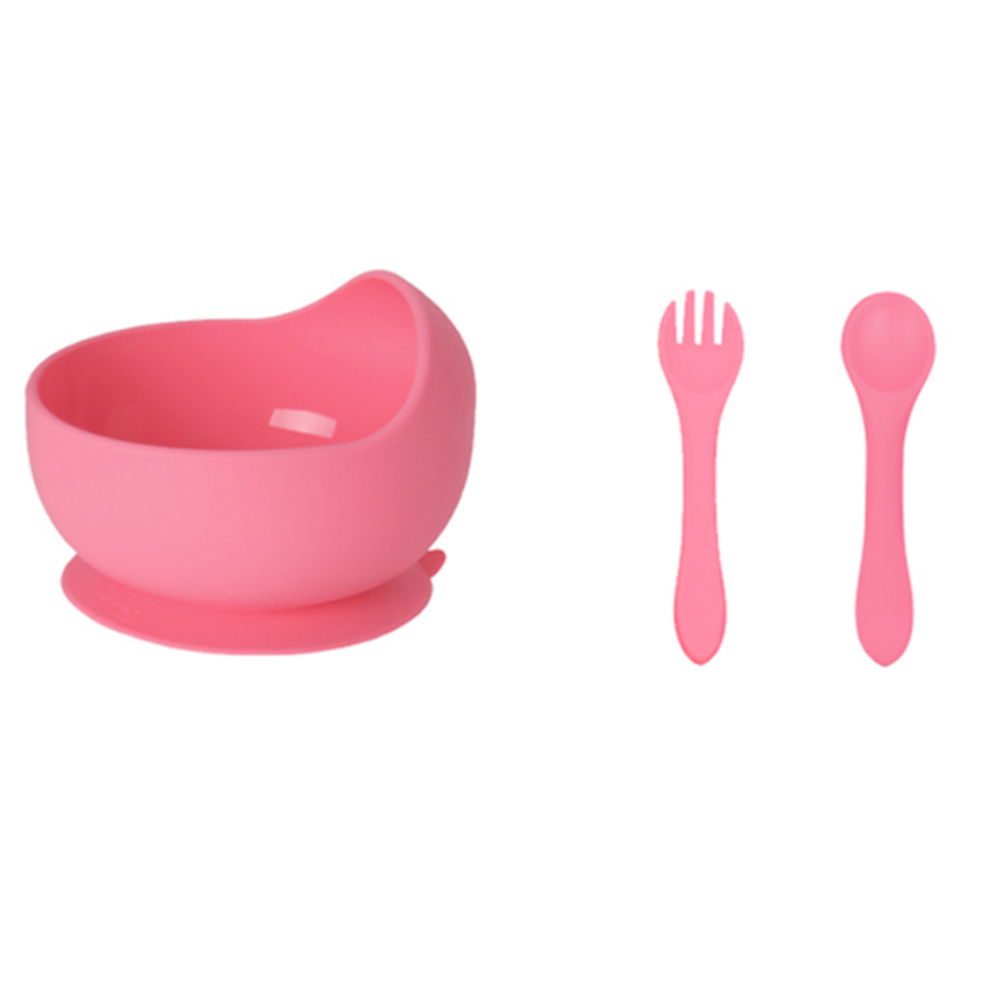 Colorful Toddler Suction Cup Silicone Bowl Set 16