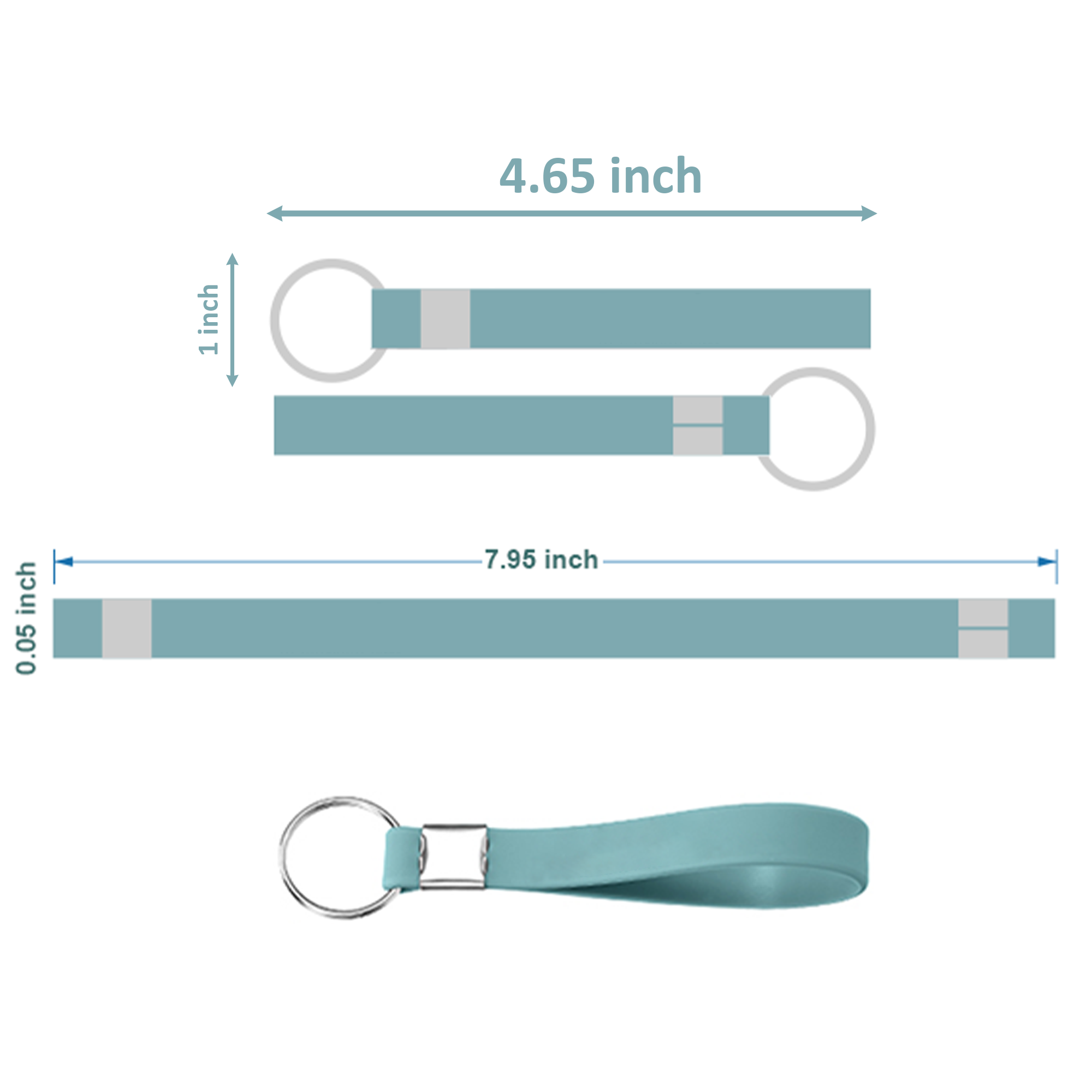 Silicone Key Chain 5