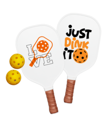 Smasher Pickleball Set White