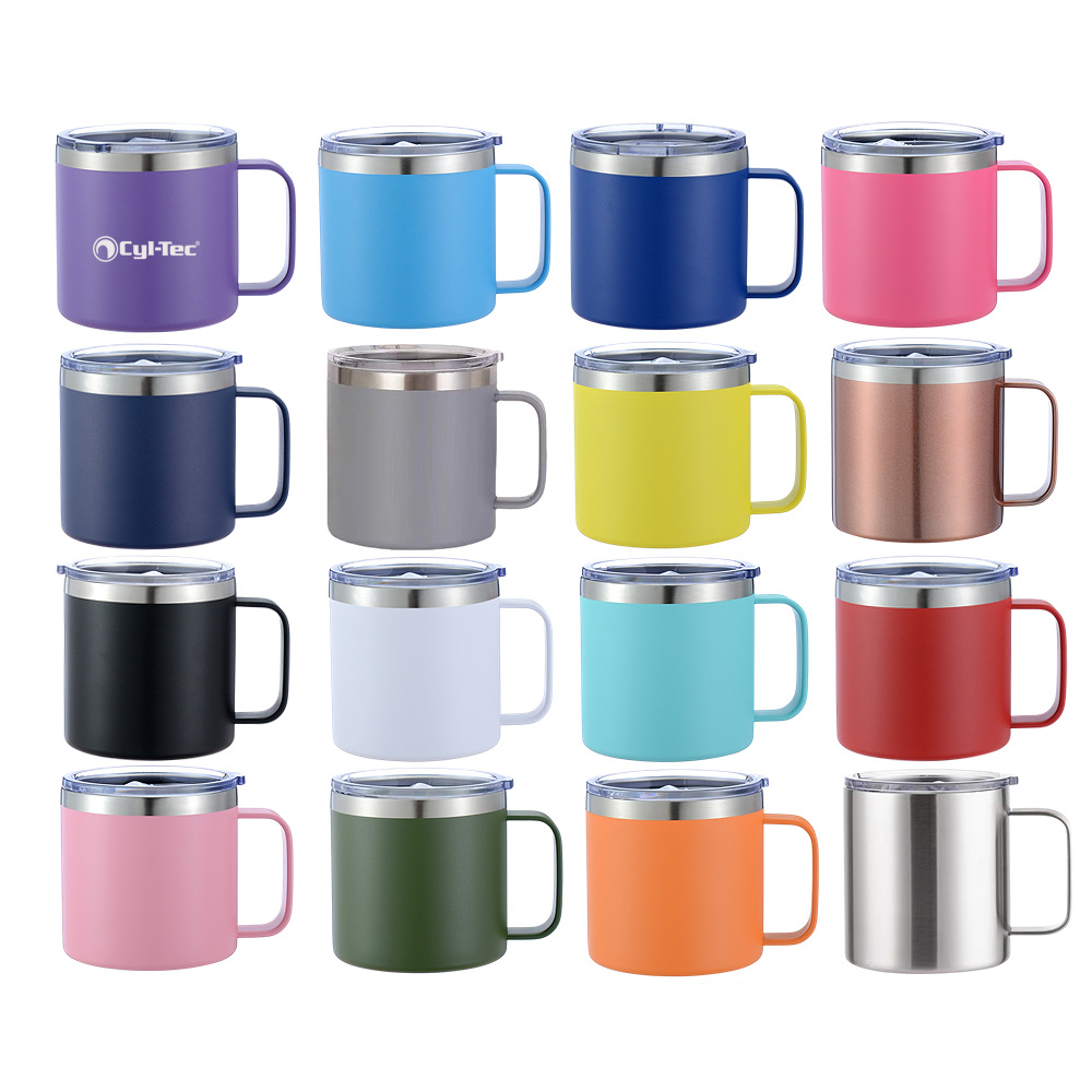14oz Stainless Steel Travel Coffee Cup