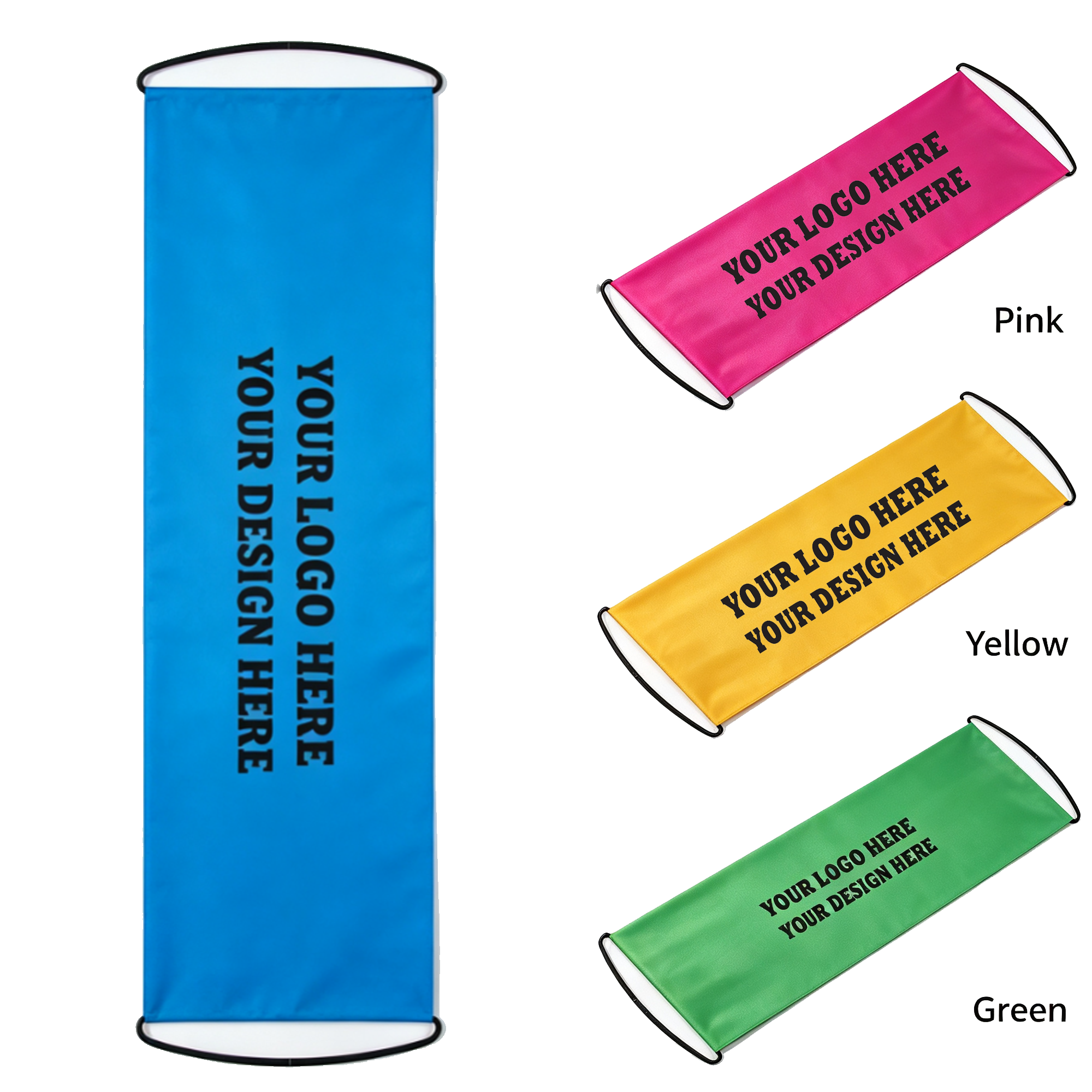 Custom Retractable Handheld Banner for Events