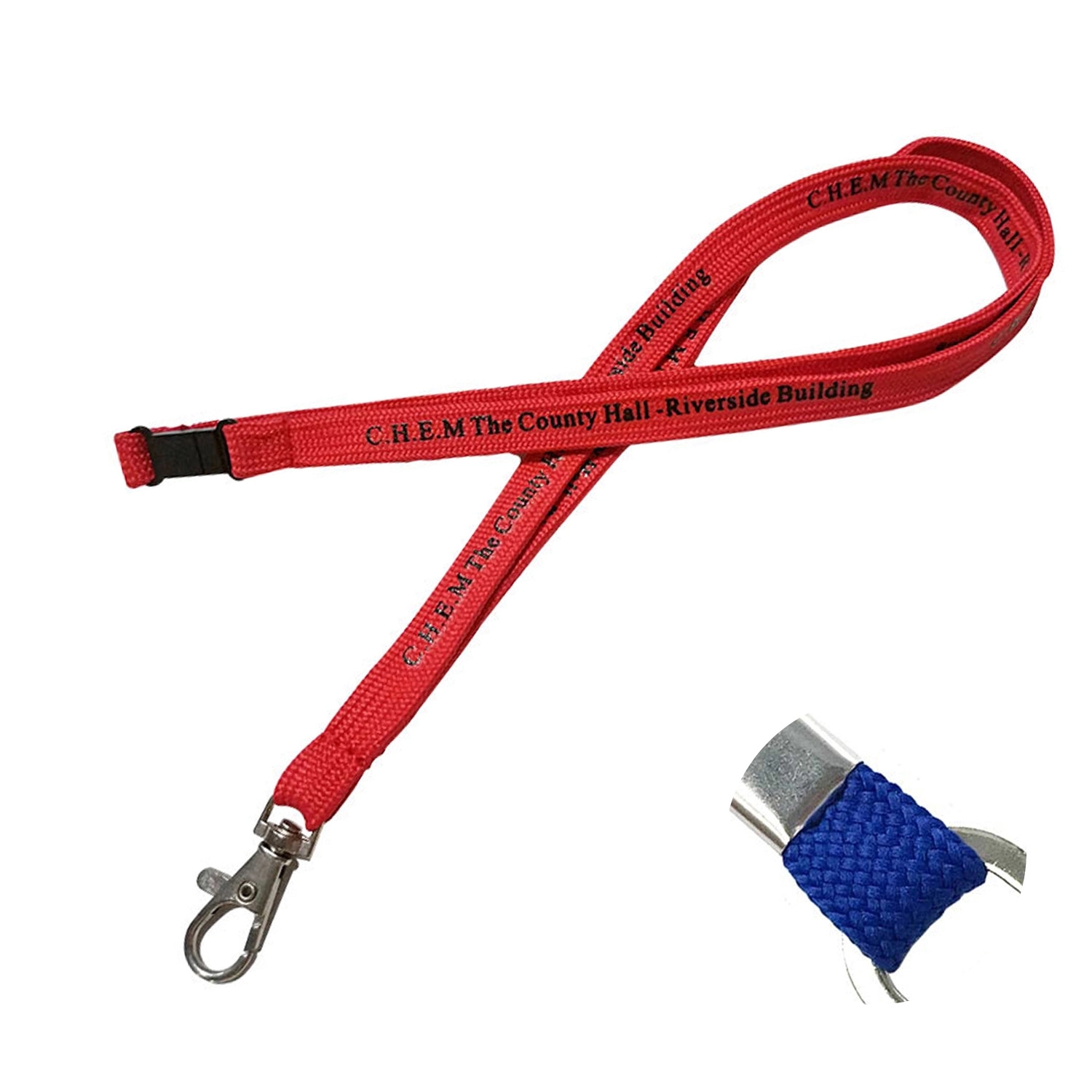 Lanyard W/ Thumb Hook& Safety Breakaway