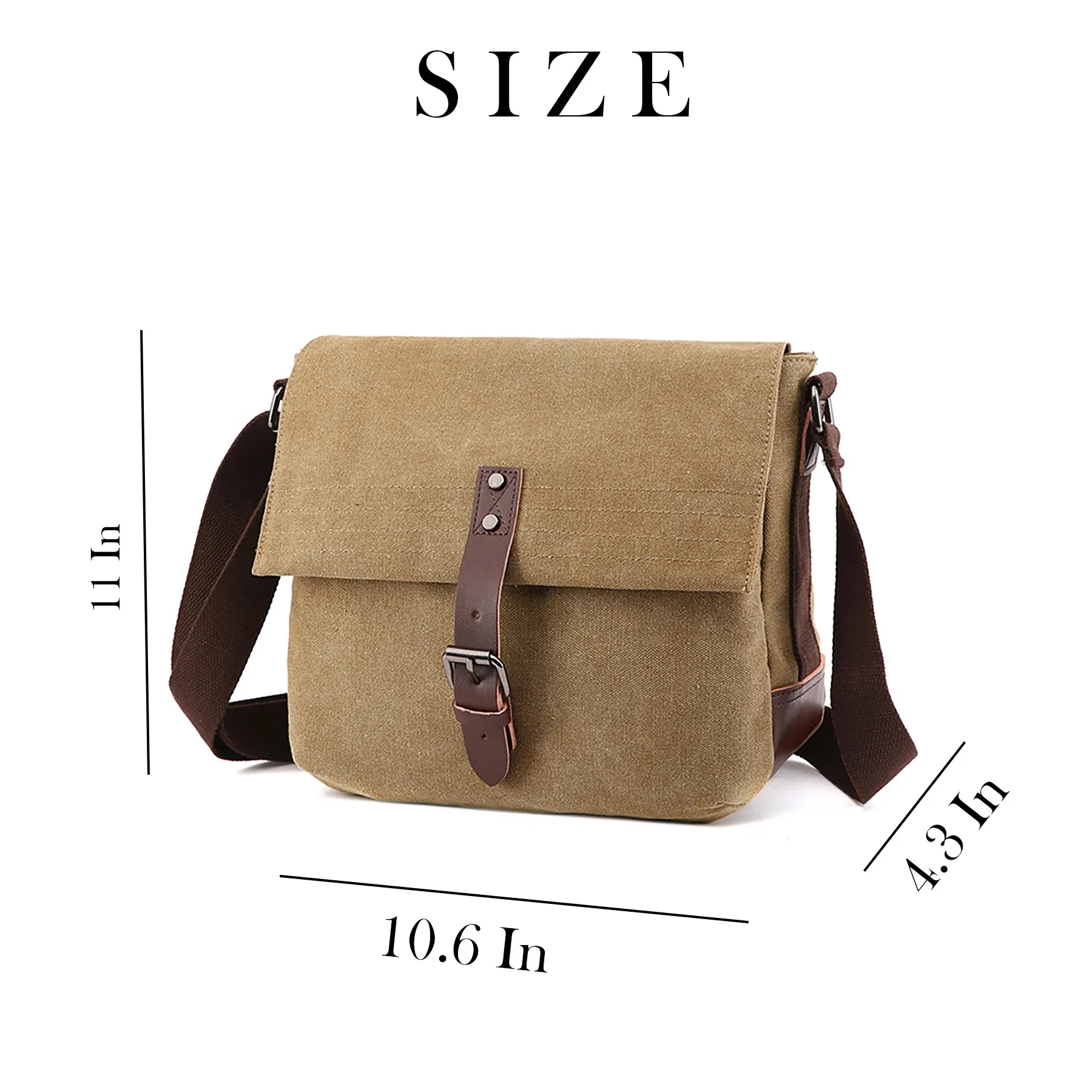 Canvas Shoulder Crossbody Bag 10