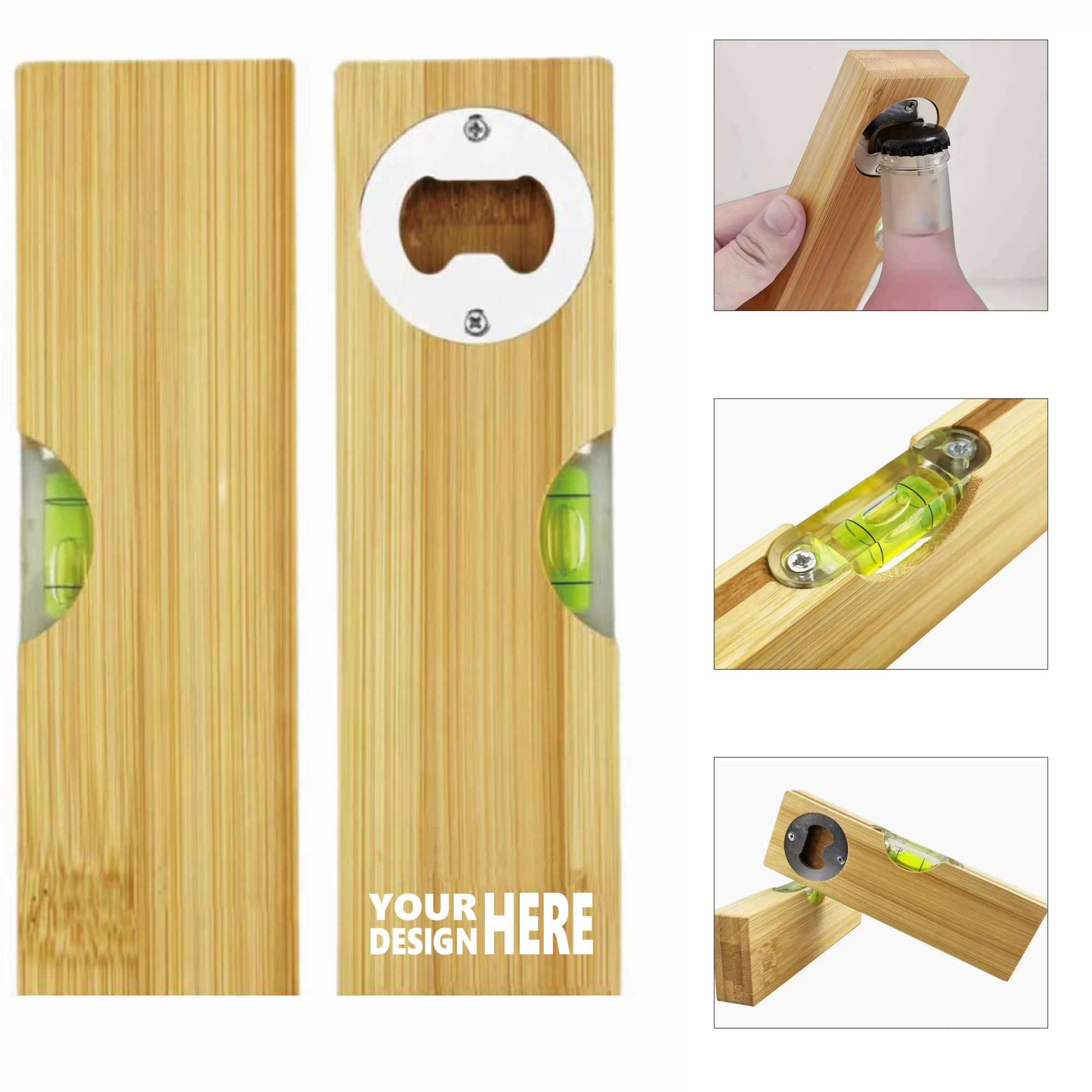 Wooden Handle Bottle Opener