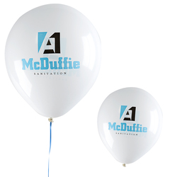 10" Standard Latex Balloon (2 Color Imprint)