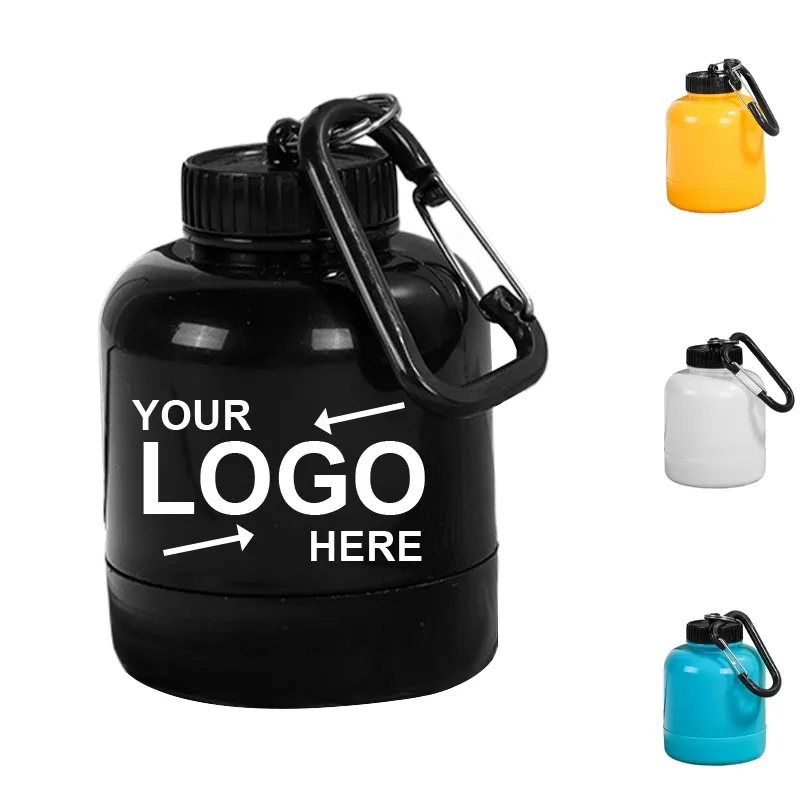 Protein Powder Container Keychain