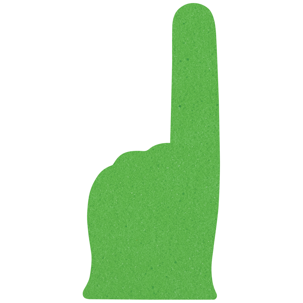 18" Classic #1 Foam Finger 49