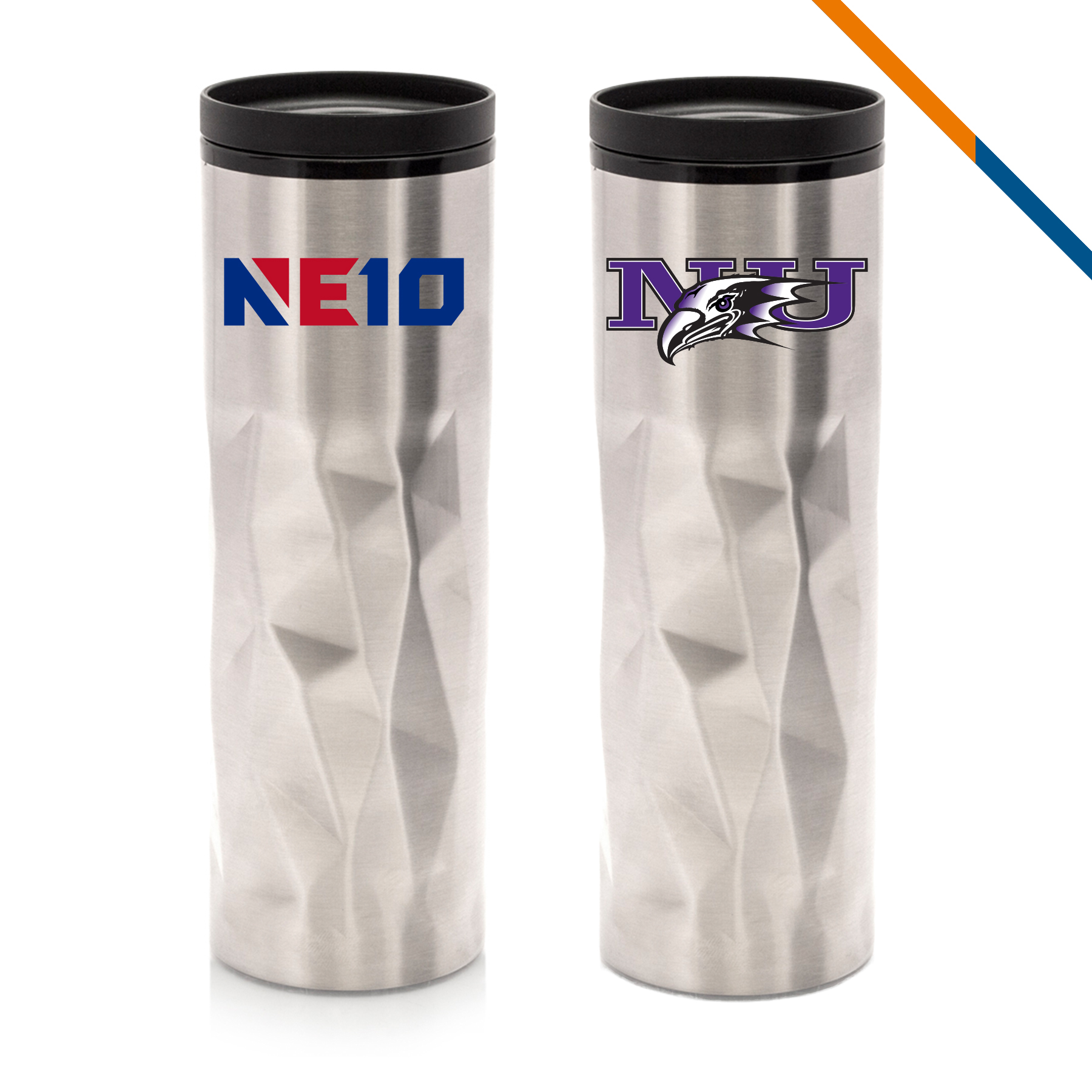 Sylia Stainless Steel Travel Mug - 16 OZ.