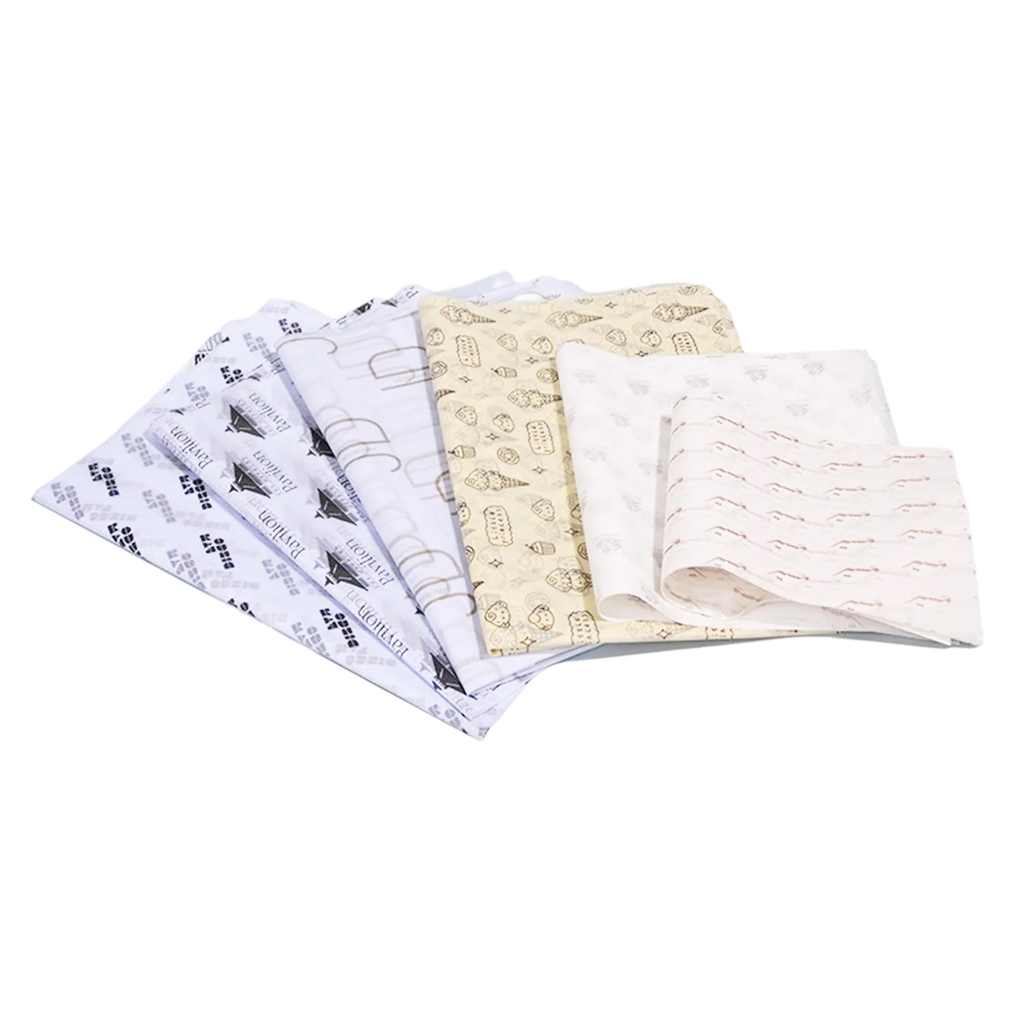 Custom Gift Wrapping Sandwich Burger Tissue Paper