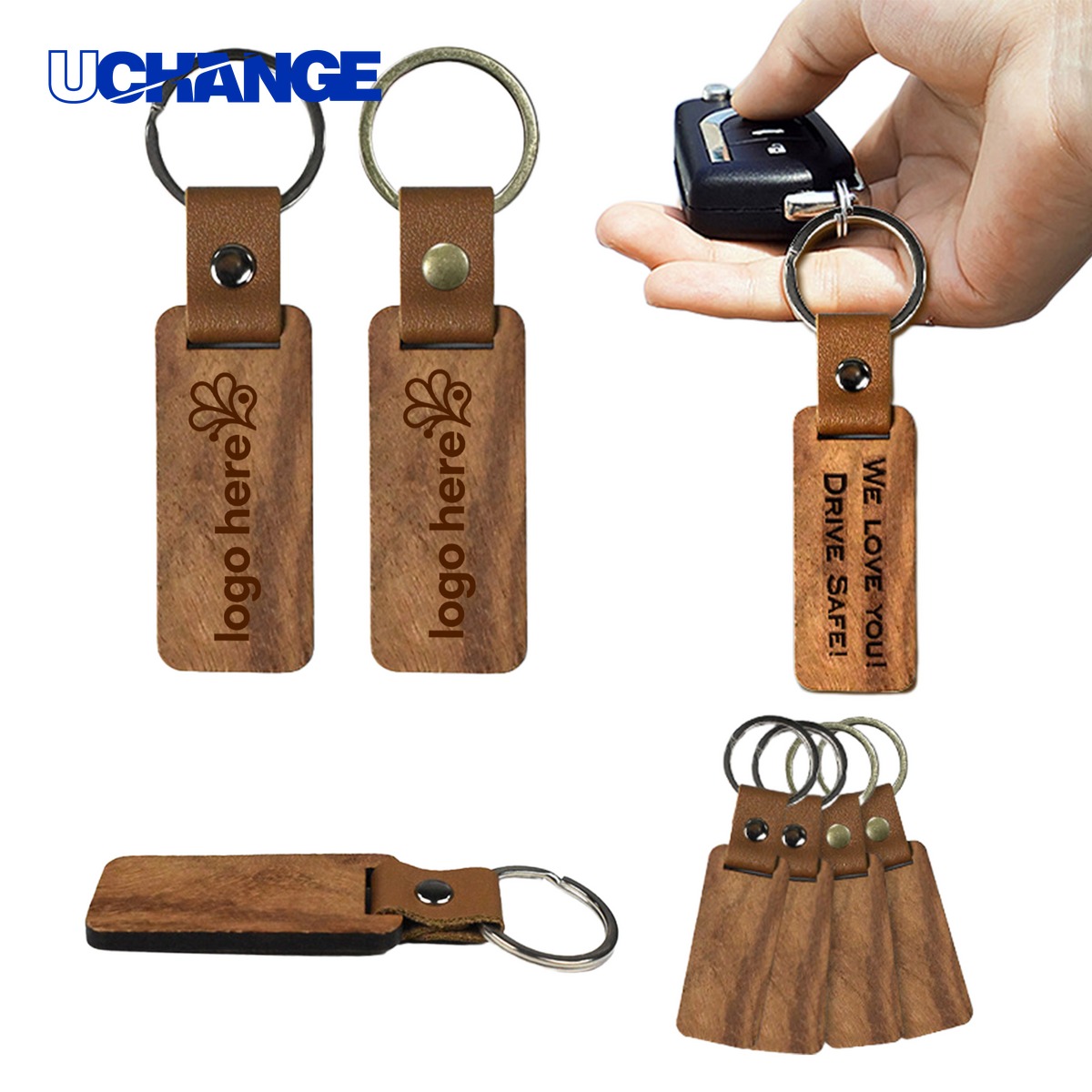 Wooden Keychain