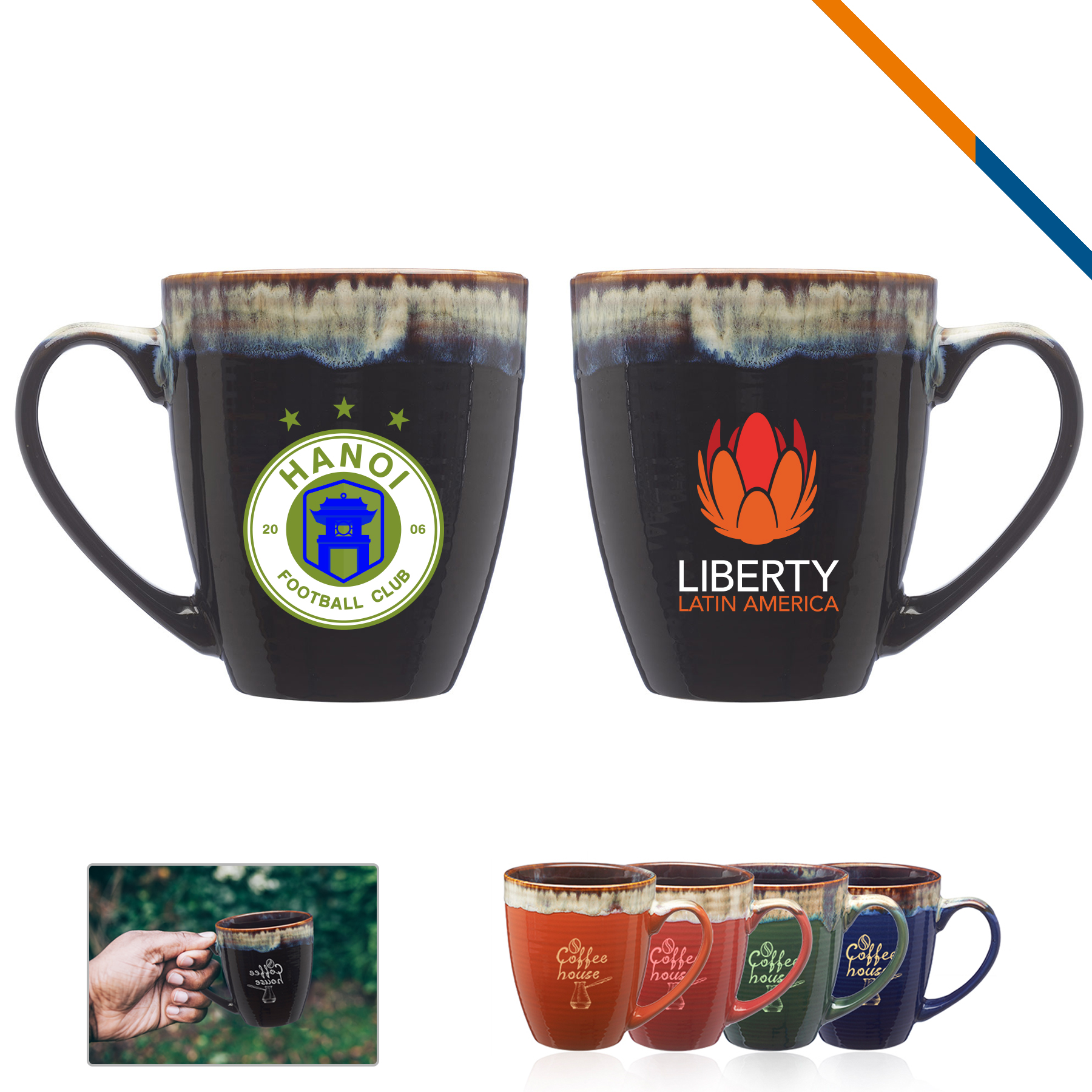 Miza Ceramic Mug - 17 OZ