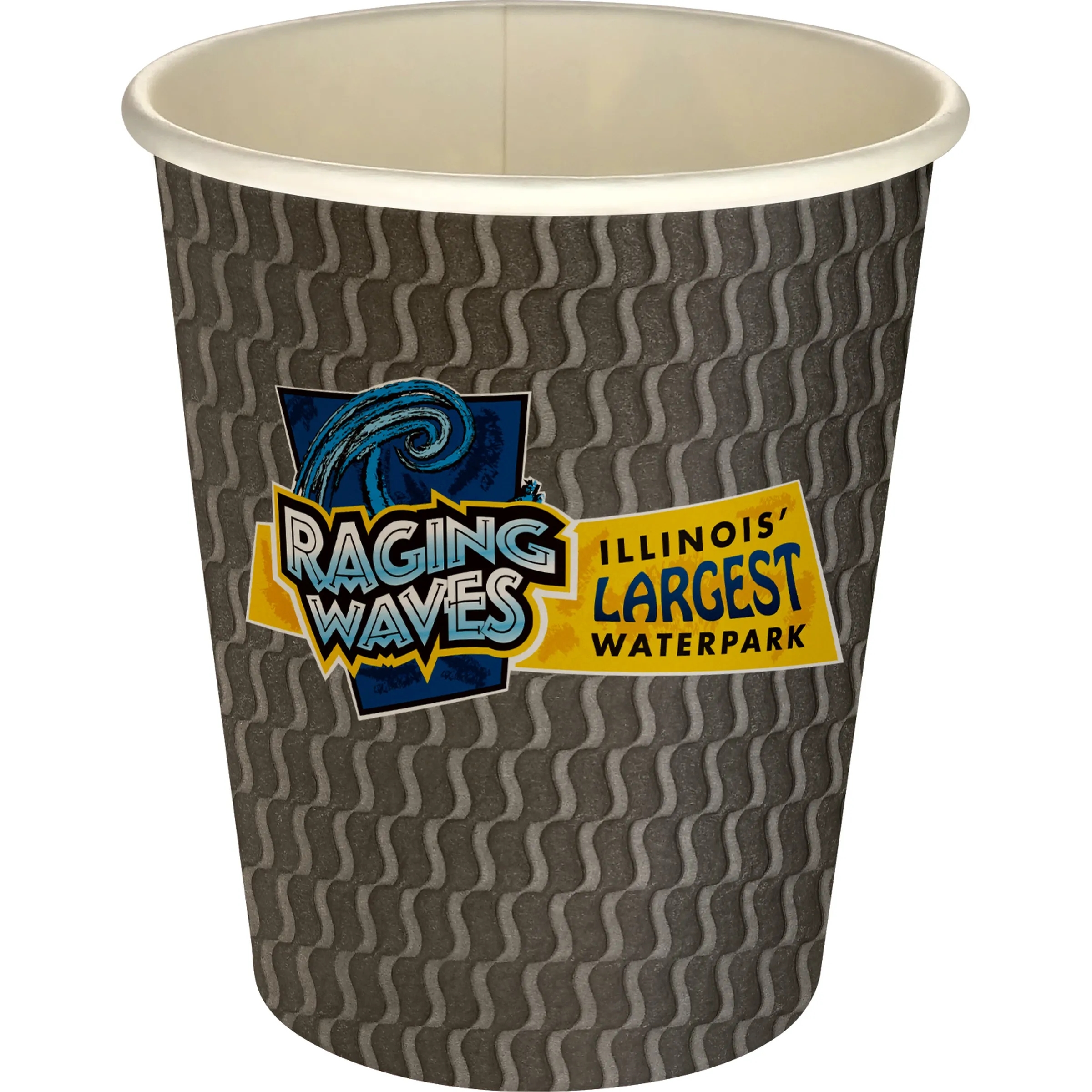 5 oz Full Color Wave Paper Cup 5
