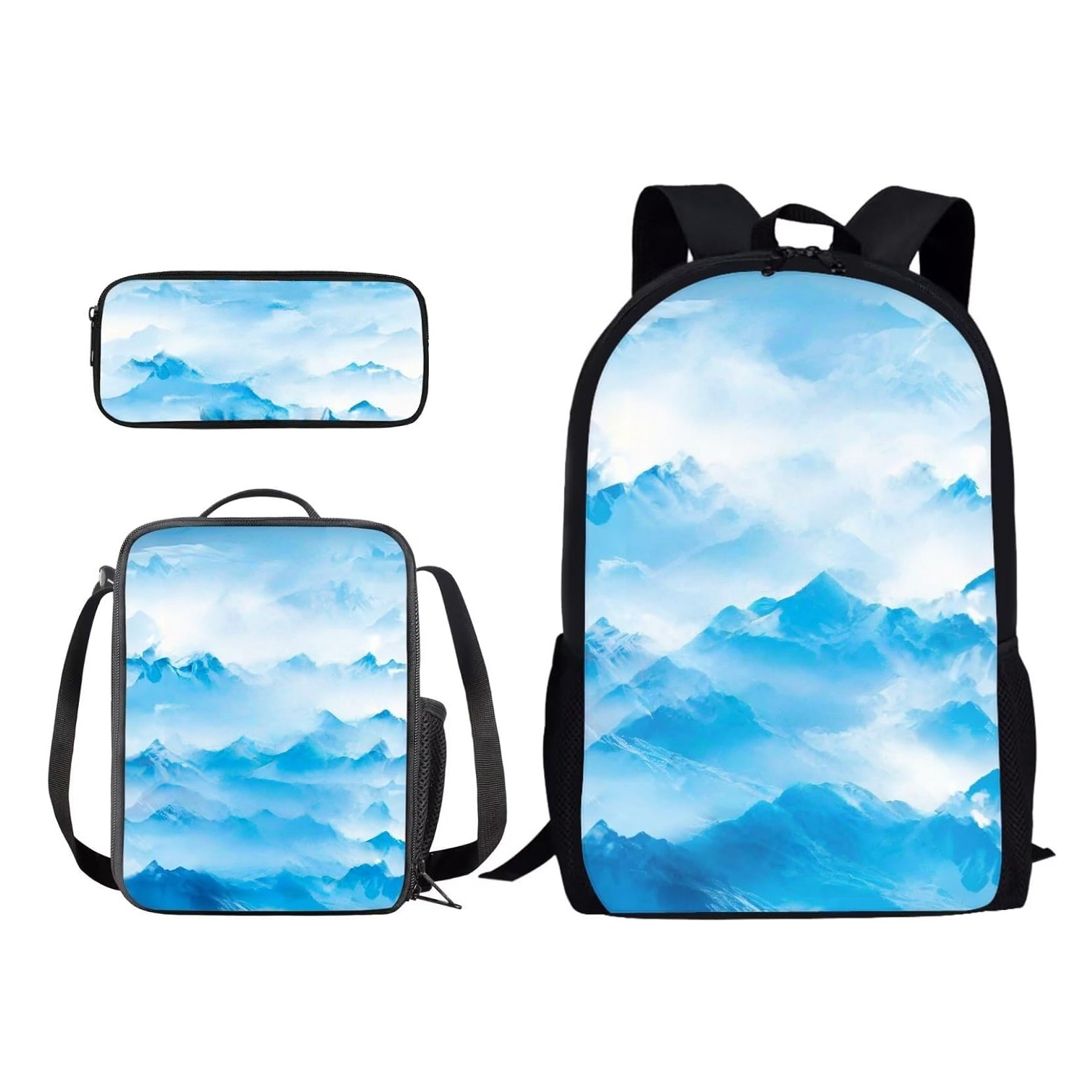 DIY Cartoon Anime Pencil Case Backpack