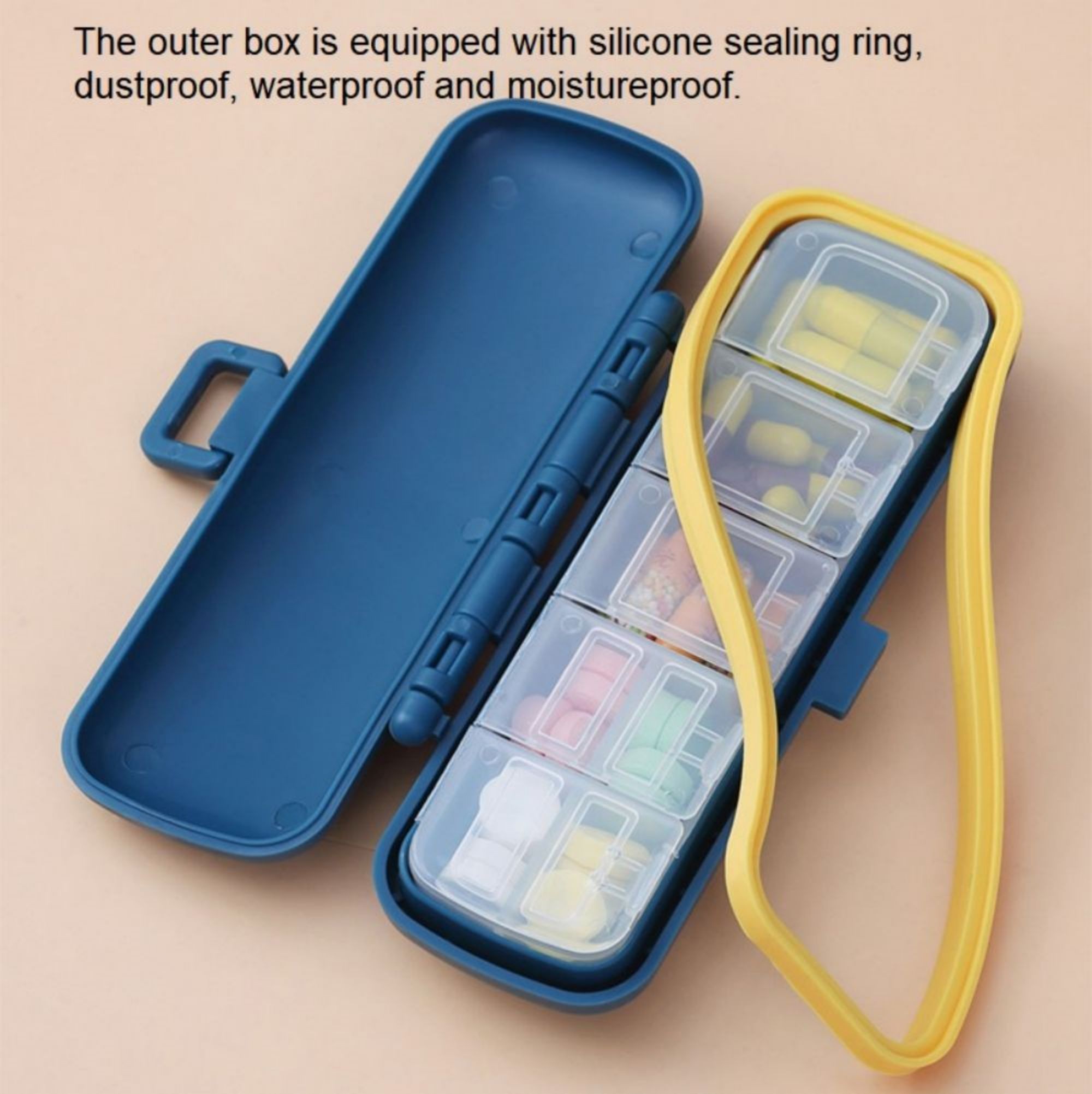 Colorful Mini Pill Box 8