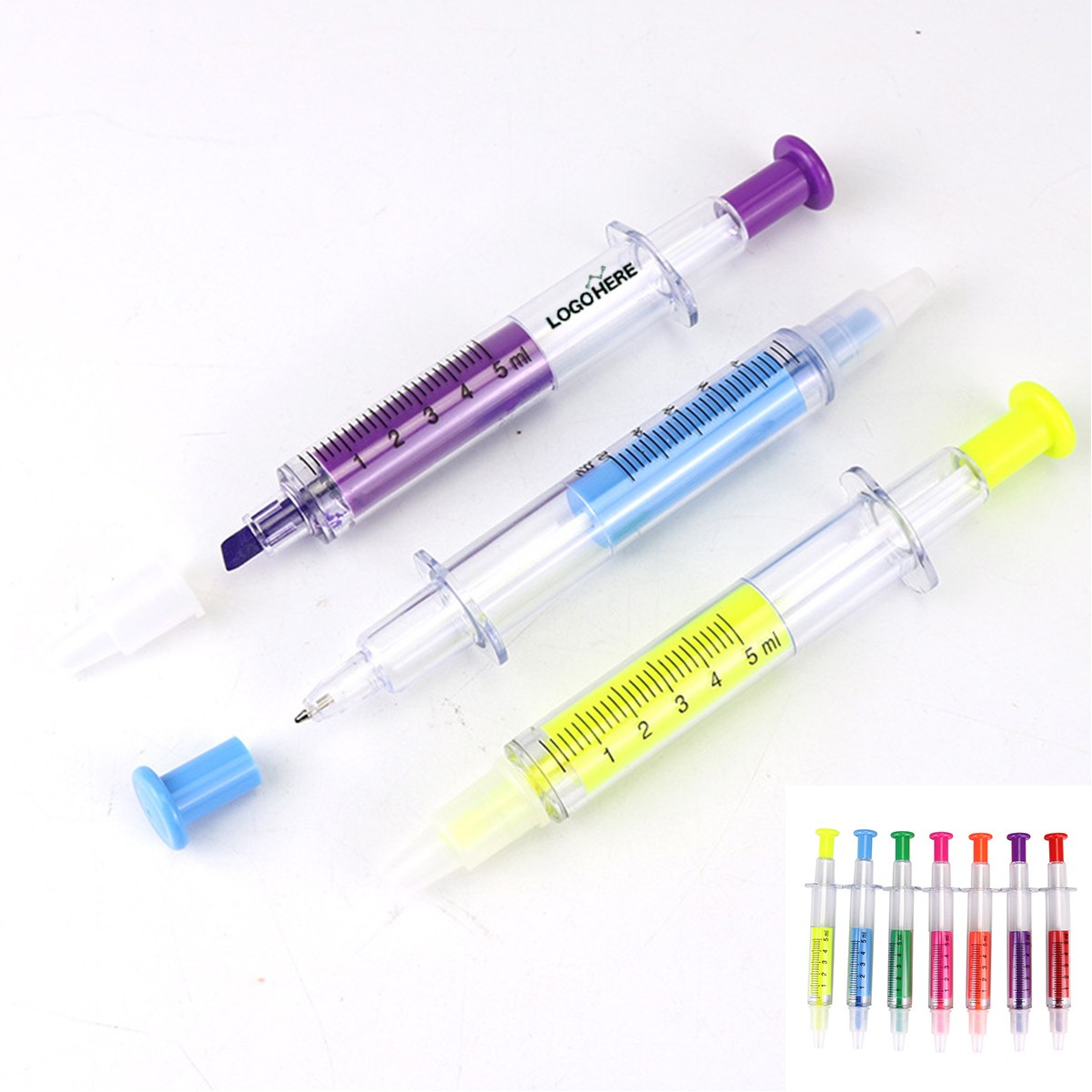 Dual tip highlighter