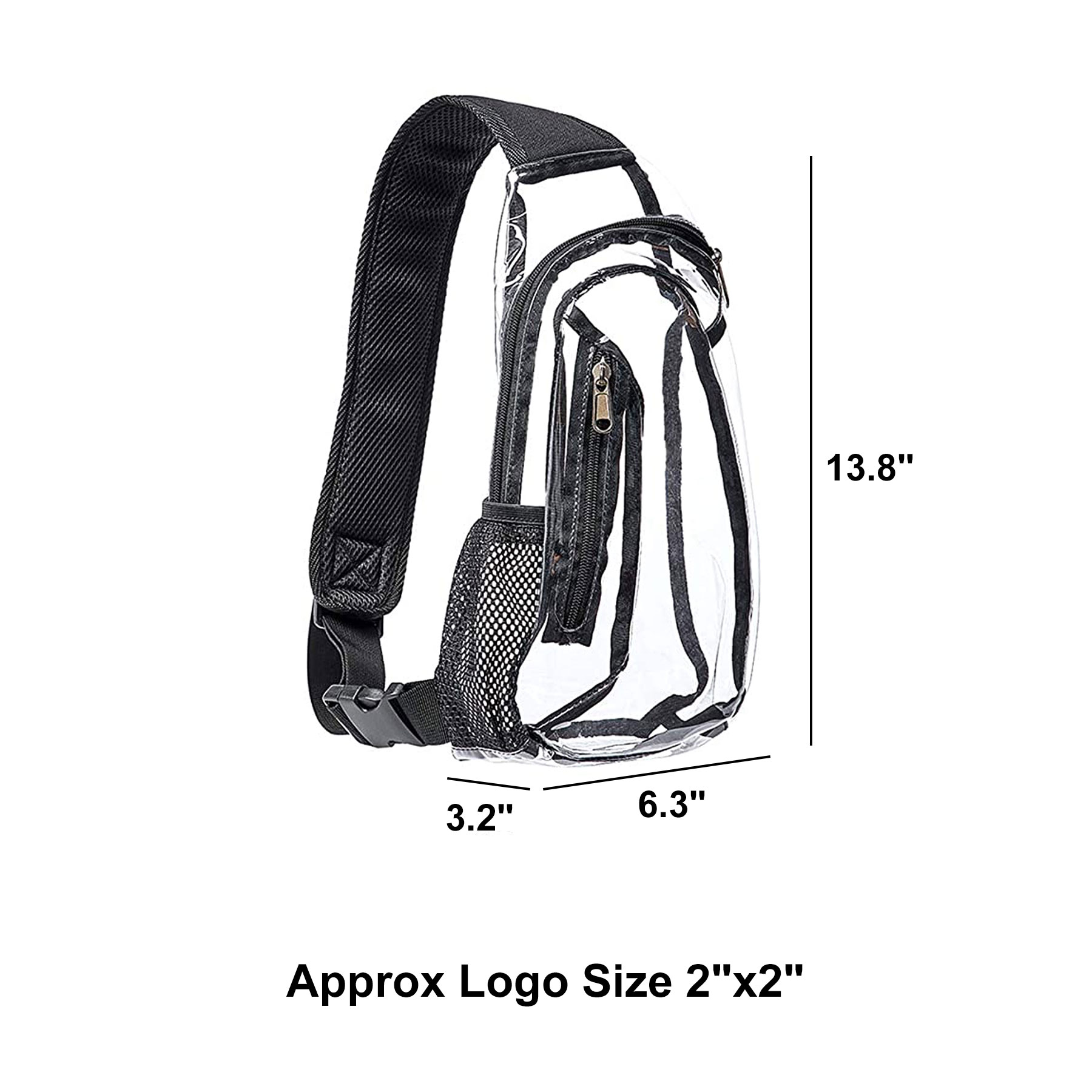 Stadium Approved Mini PVC Crossbody Shoulder Bag 5