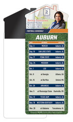 Magna-Card House Shape Magnet Football Schedules (3.5x9)