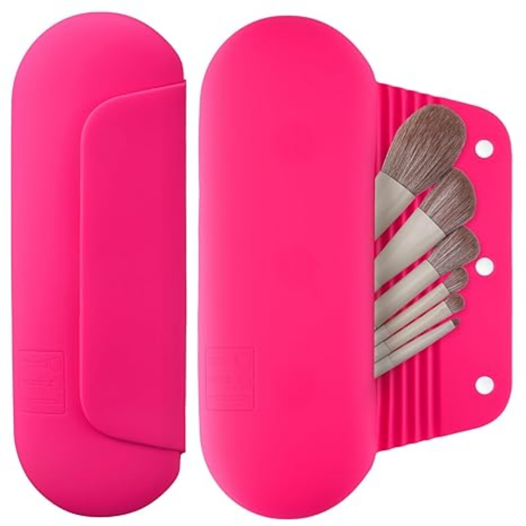 Silicone Magnetic Cosmetic Brush Bag 30