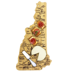 Totally Bamboo Destination New Hampshire Cutting & Serving Board - Thumbnail 5