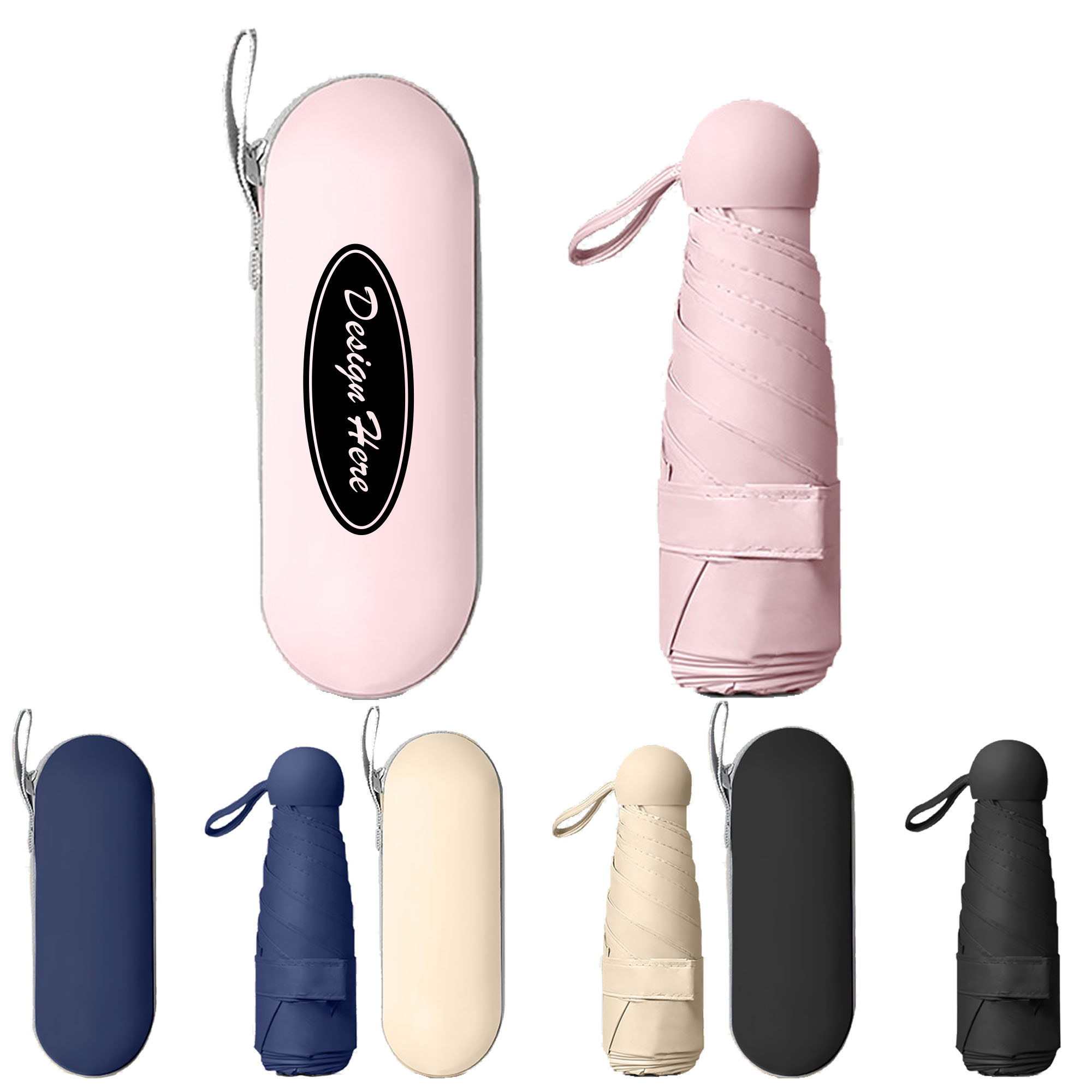 Compact Capsule Umbrella for Easy Carry