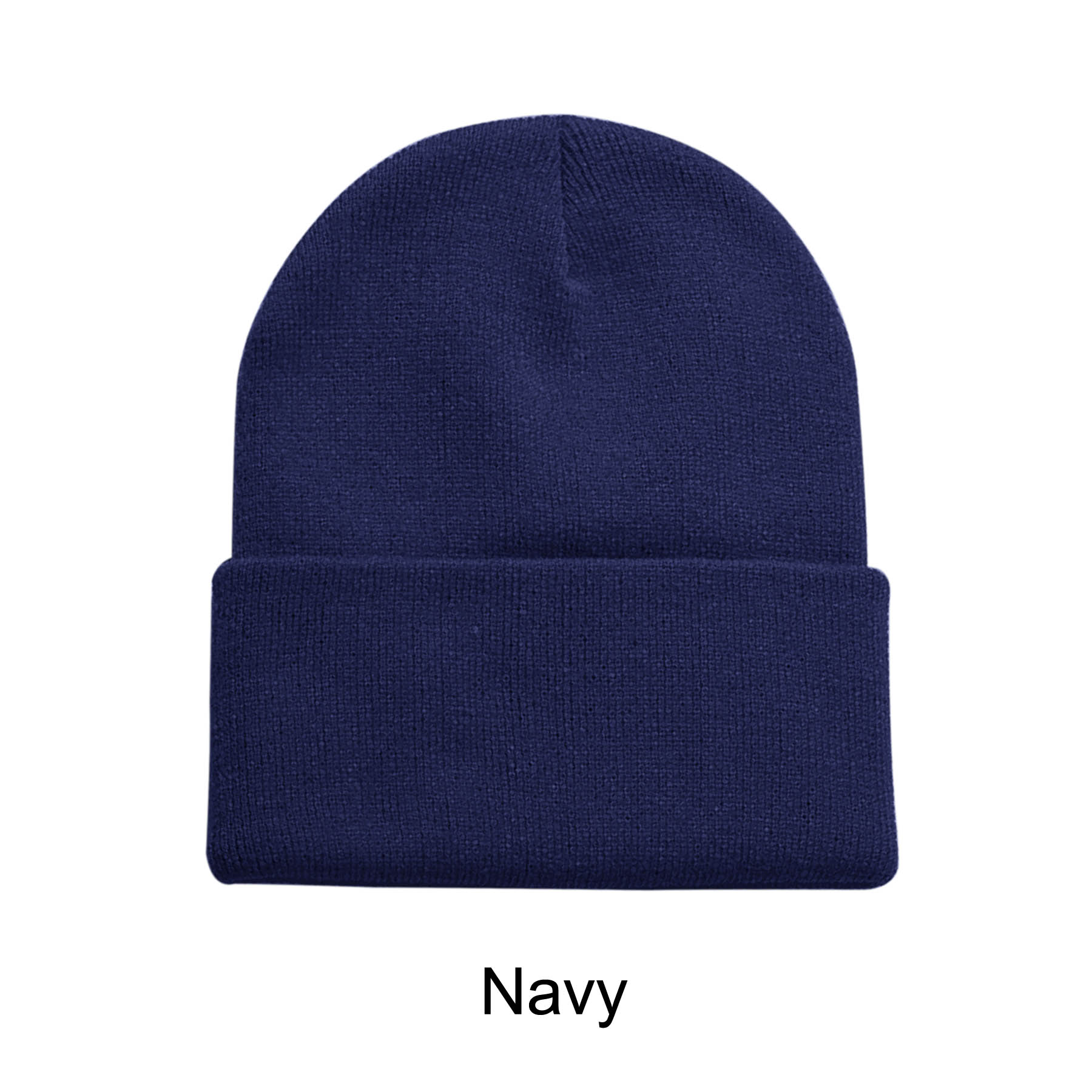 12" High Acrylic Beanie Knit Cap 25