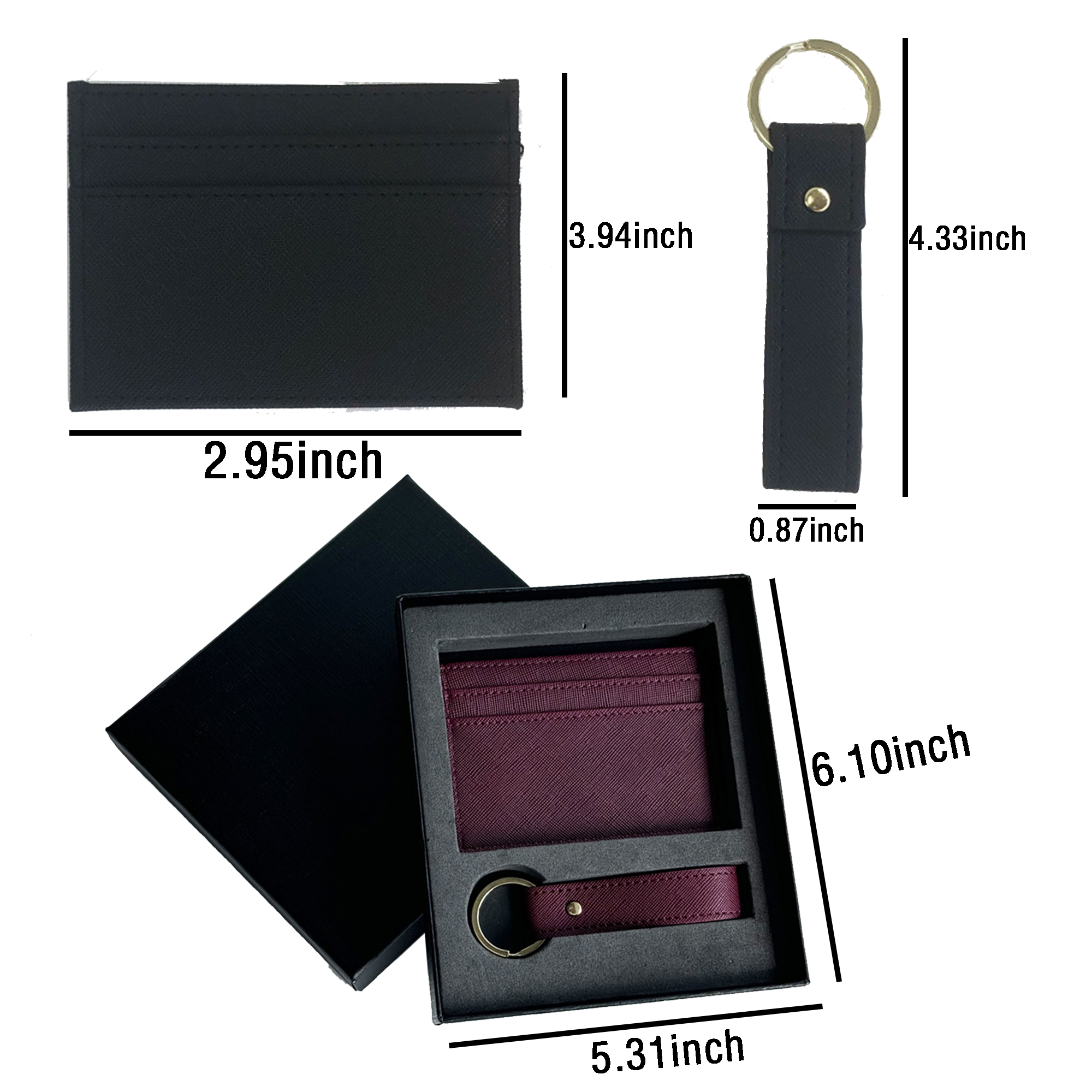 MOQ 10 PCS Compact Card Holder Set 5