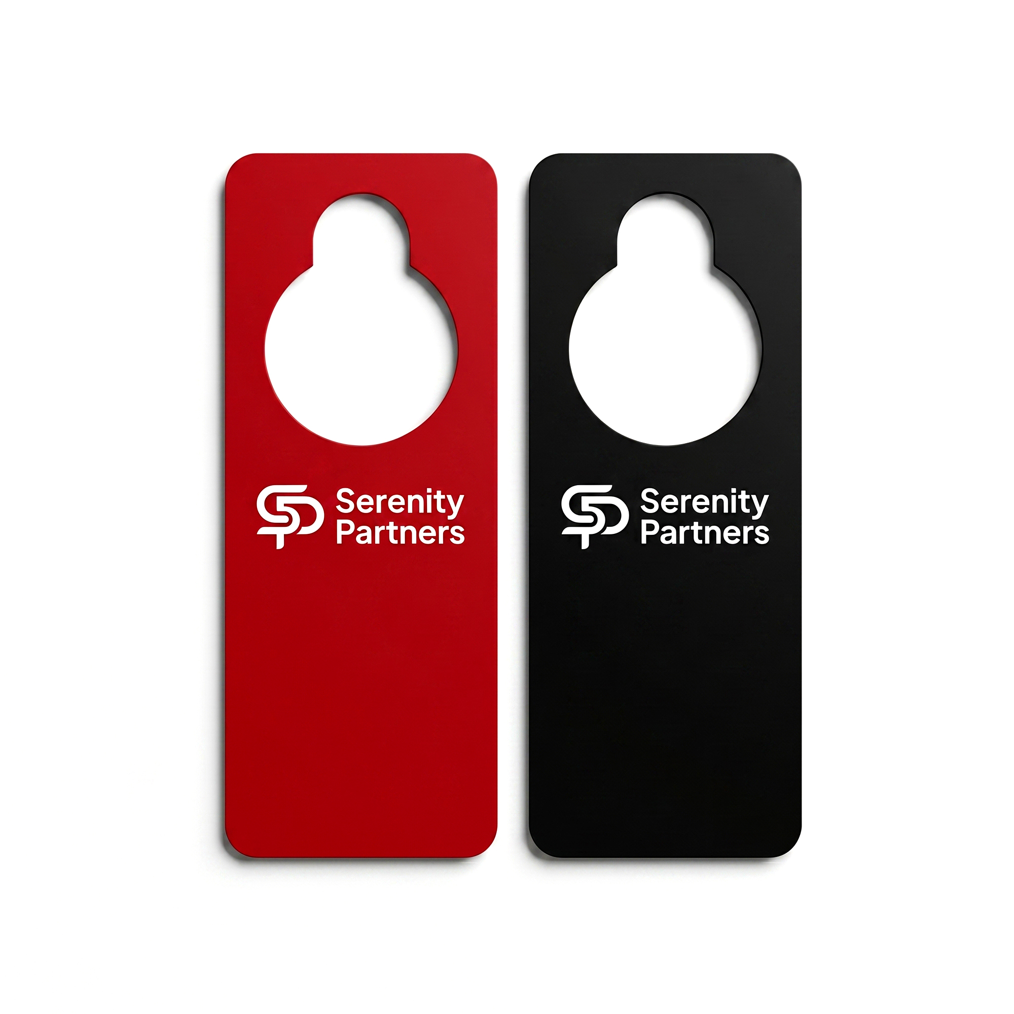 3x8" Plastic Door Hanger Sign