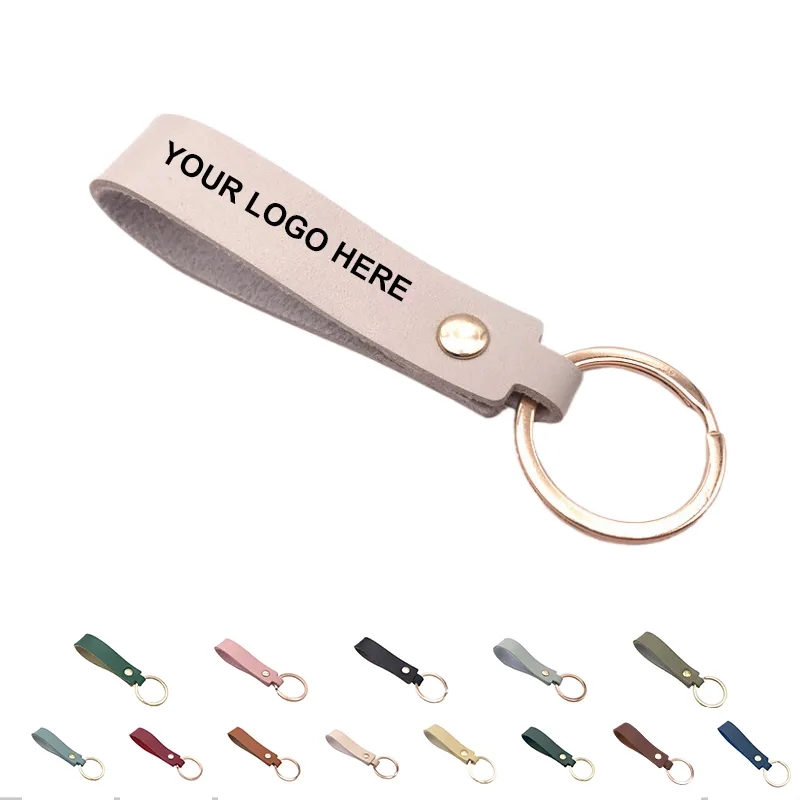 Pu Leather Keychain Gift